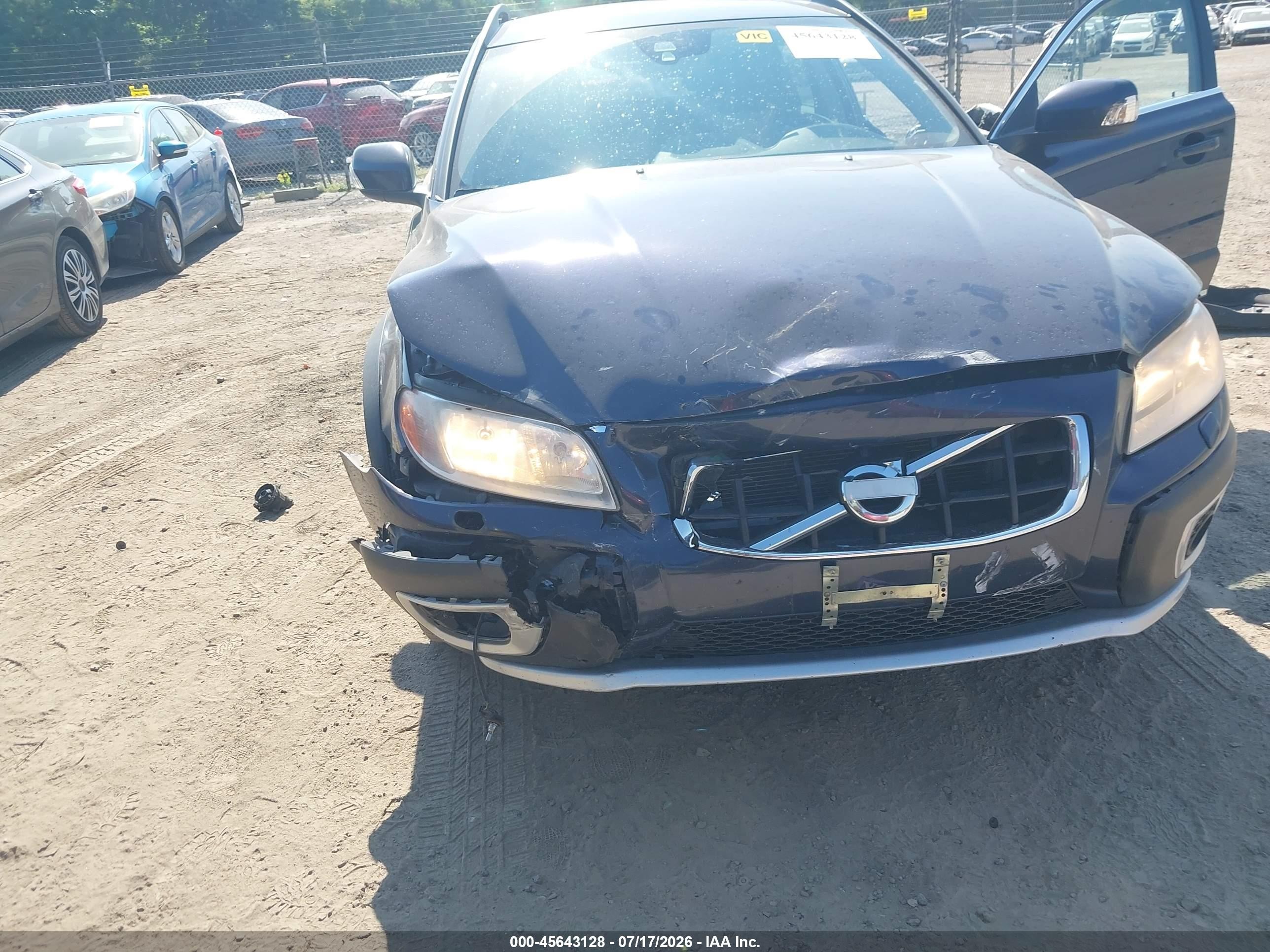 2013 Volvo Xc70 T6 Blue vin: YV4902BZ5D1169202