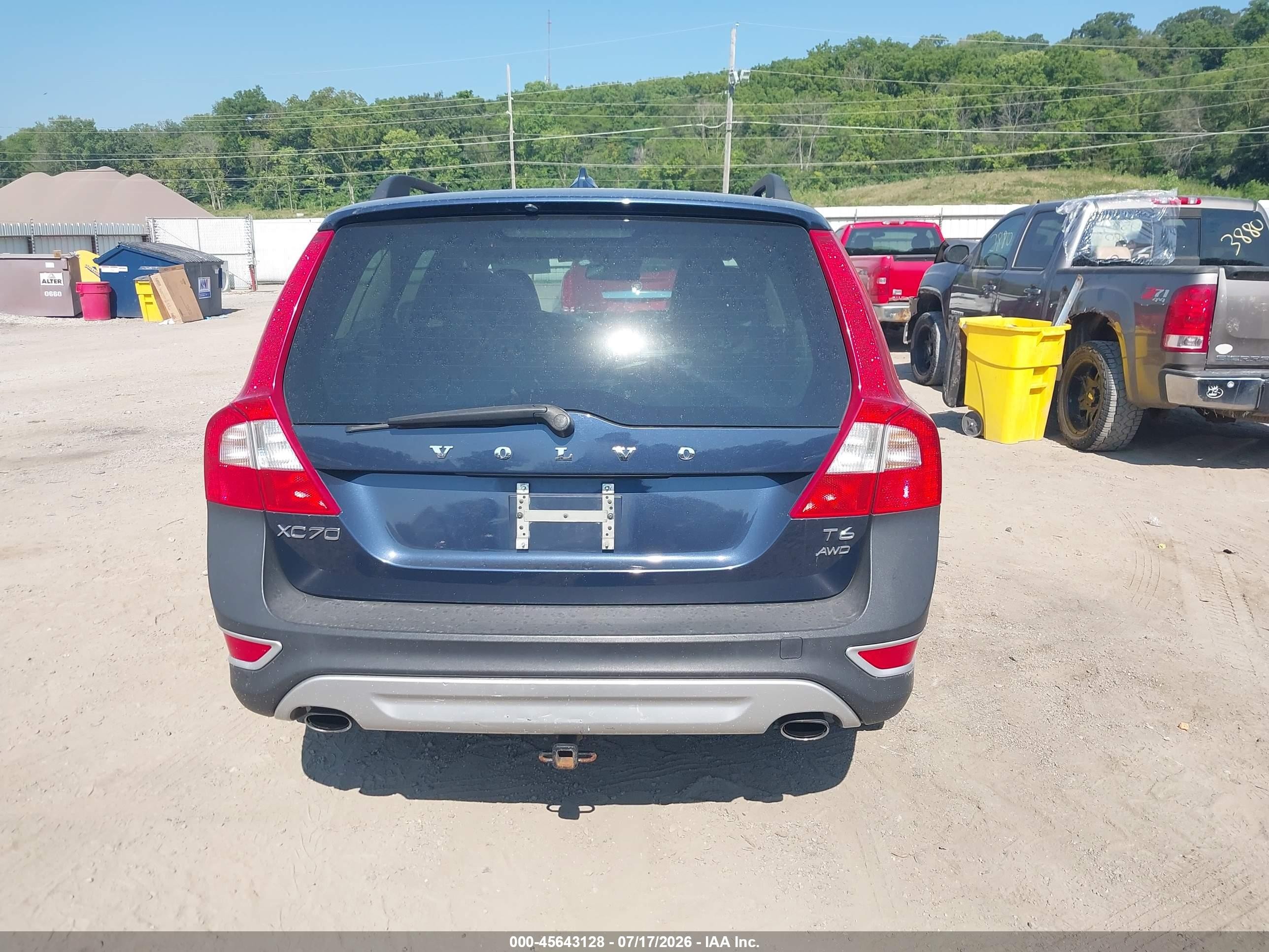 2013 Volvo Xc70 T6 Blue vin: YV4902BZ5D1169202