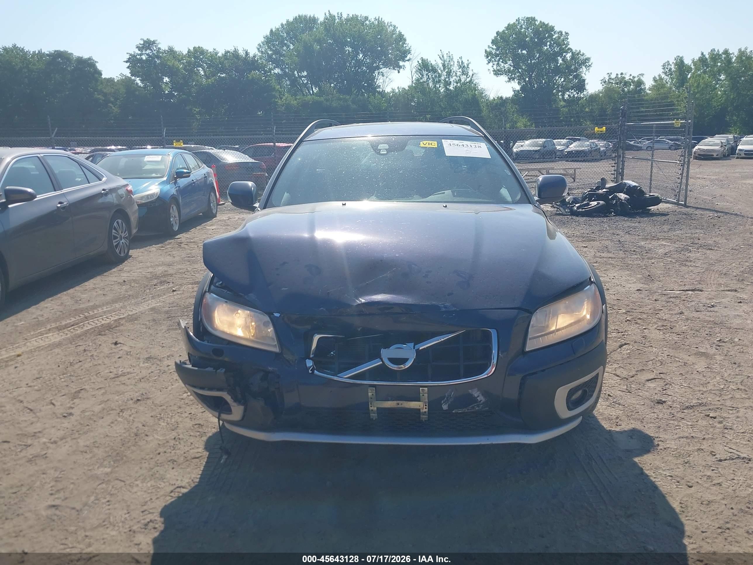 2013 Volvo Xc70 T6 Blue vin: YV4902BZ5D1169202