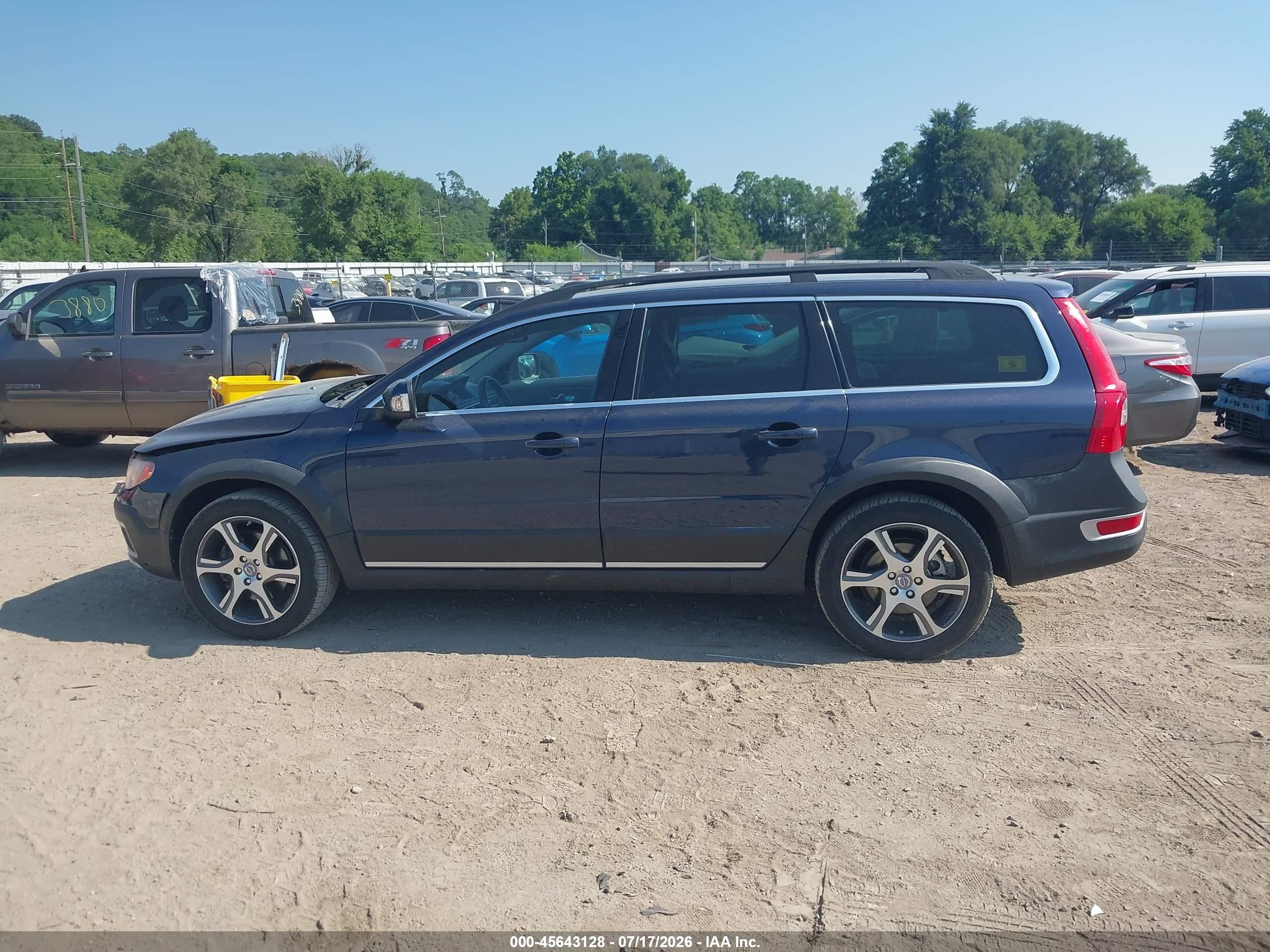2013 Volvo Xc70 T6 Blue vin: YV4902BZ5D1169202