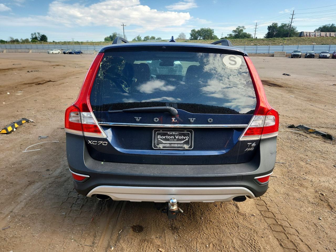 2014 Volvo Xc70 T6 Синий vin: YV4902BZ5E1186535