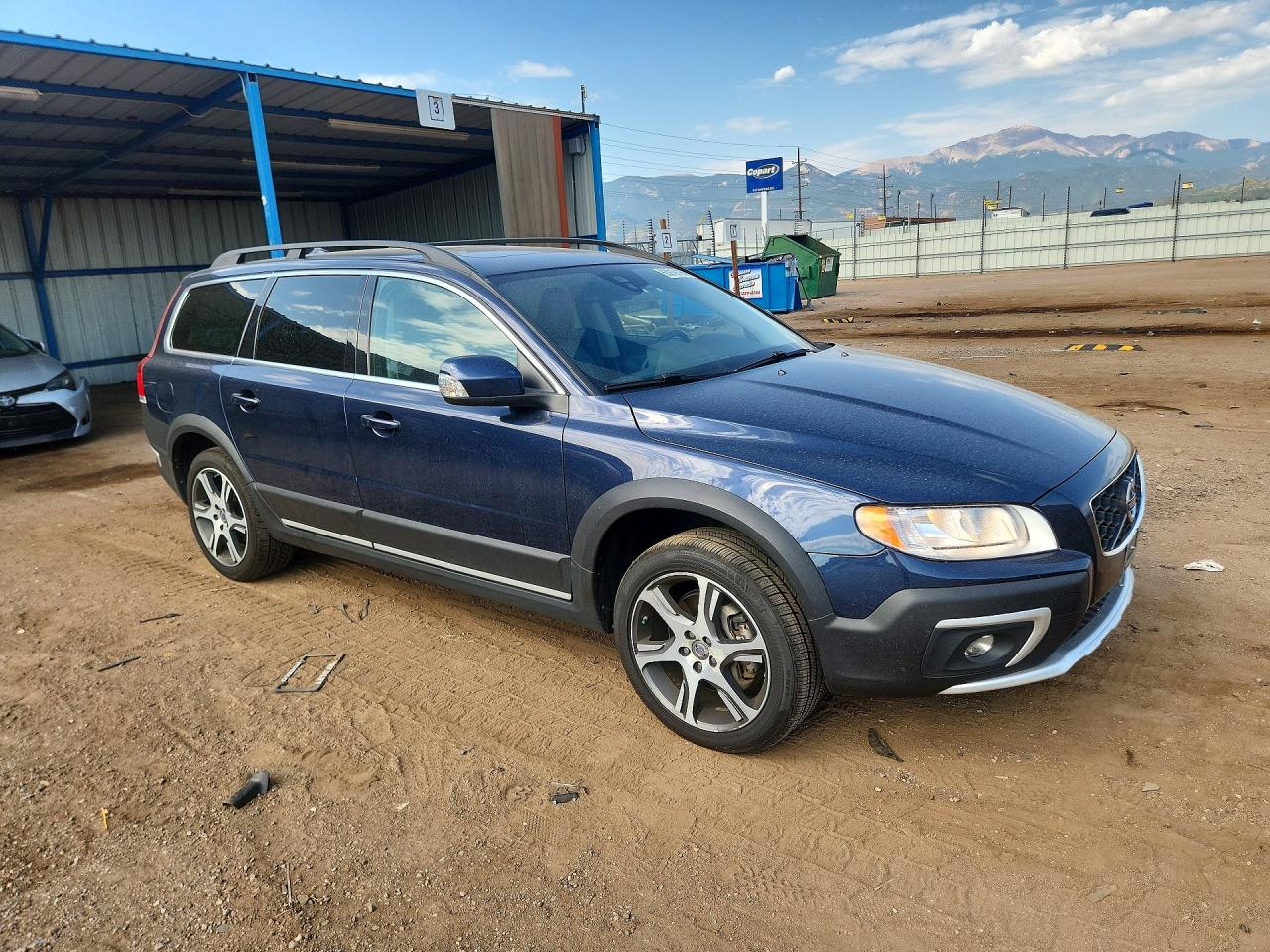 2014 Volvo Xc70 T6 Синий vin: YV4902BZ5E1186535