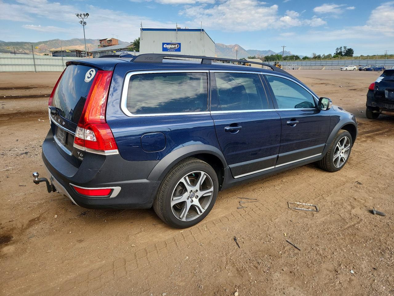 2014 Volvo Xc70 T6 Синий vin: YV4902BZ5E1186535