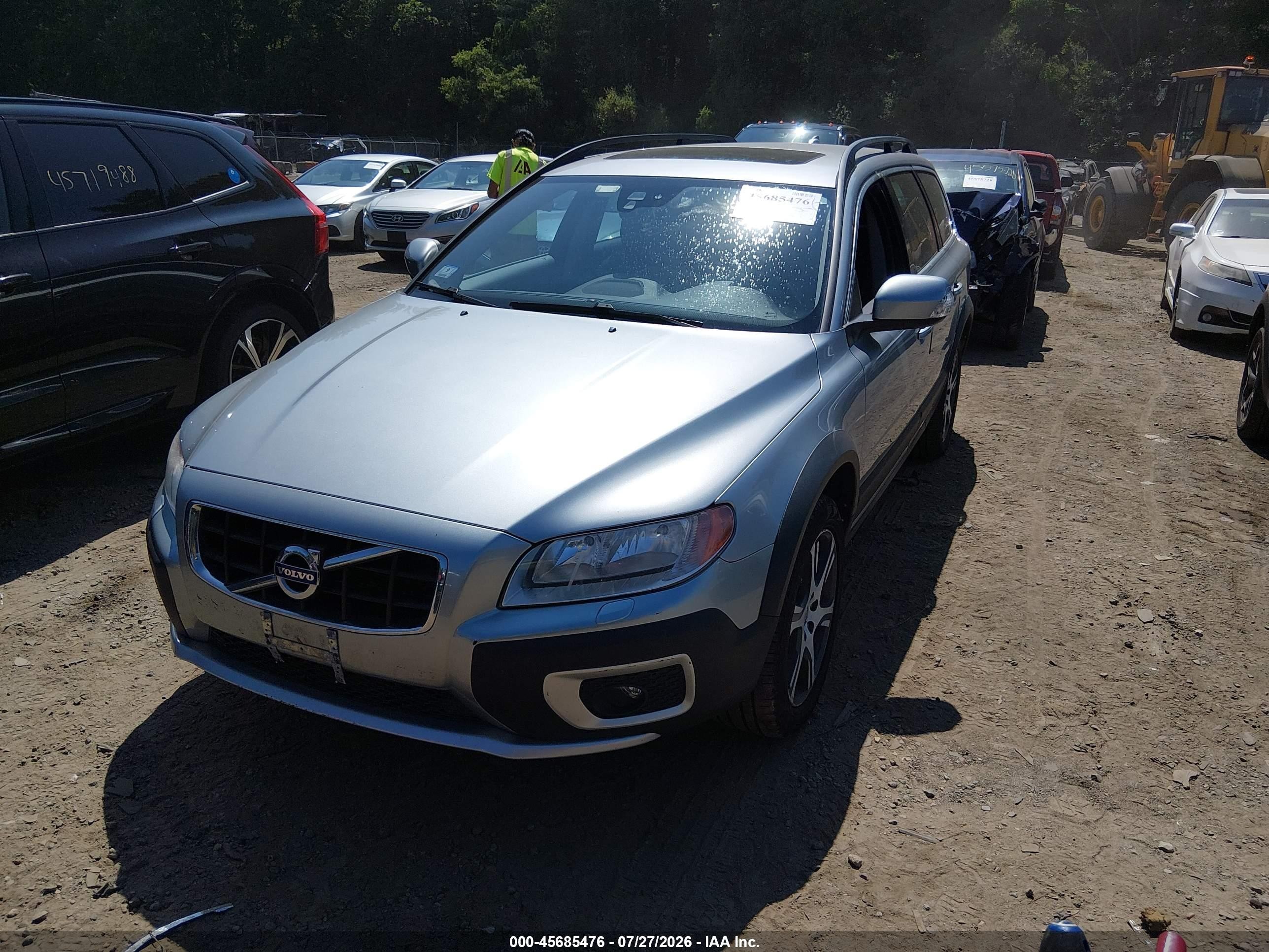 2013 Volvo Xc70 T6/t6 Platinum/t6 Premier Plus Silver vin: YV4902BZ8D1162258