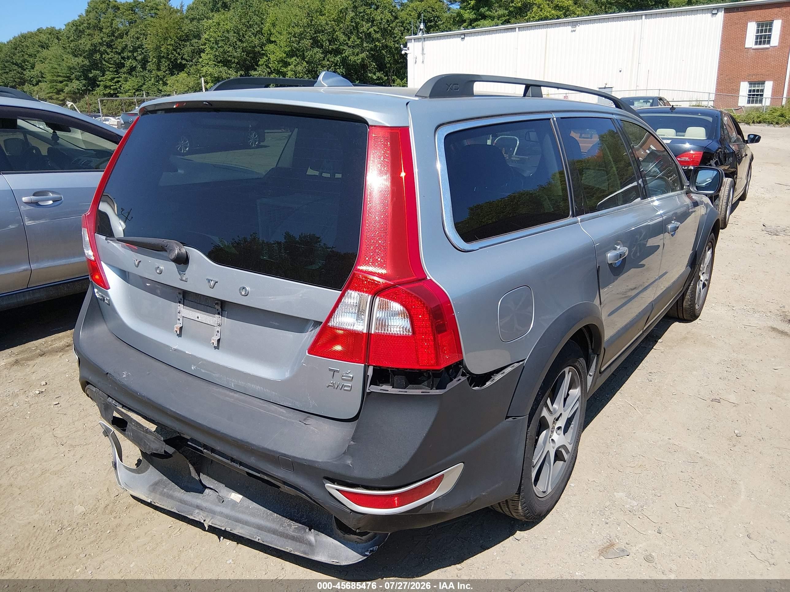 2013 Volvo Xc70 T6/t6 Platinum/t6 Premier Plus Silver vin: YV4902BZ8D1162258