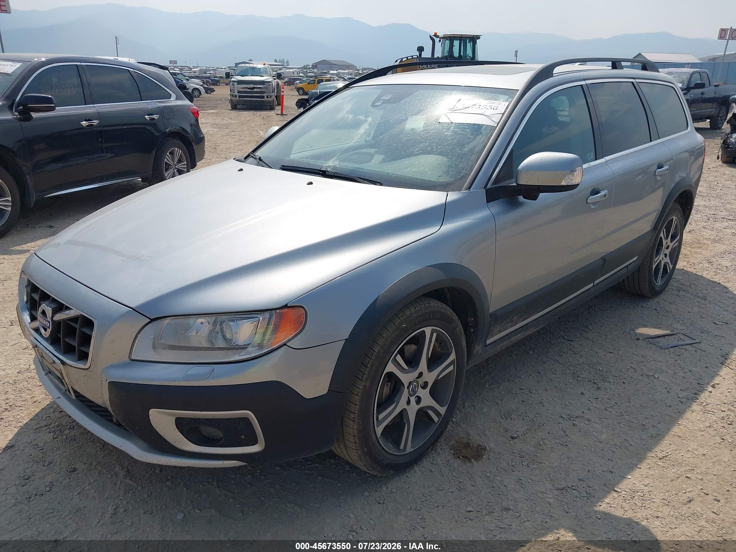 2013 Volvo Xc70 T6 Silver vin: YV4902BZ9D1155173