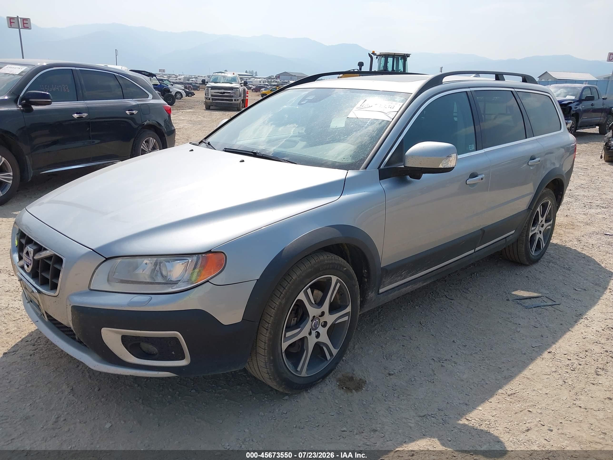 2013 Volvo Xc70 T6 Silver vin: YV4902BZ9D1155173