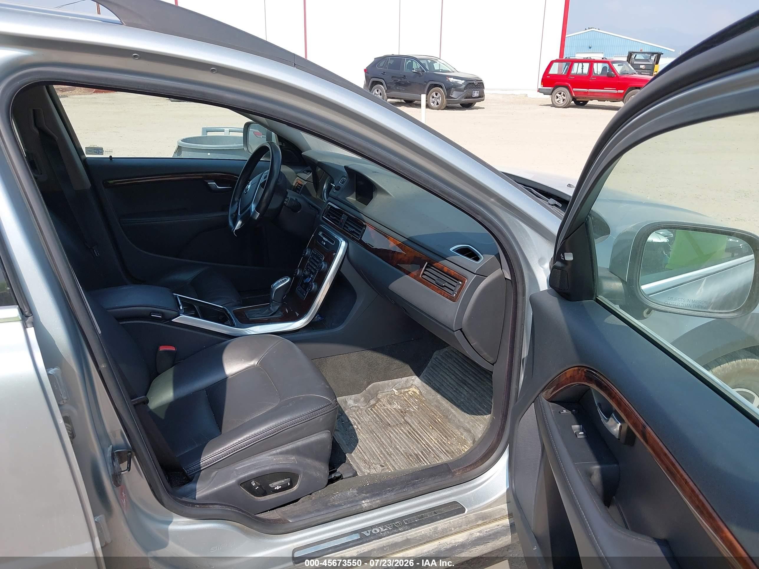 2013 Volvo Xc70 T6 Silver vin: YV4902BZ9D1155173
