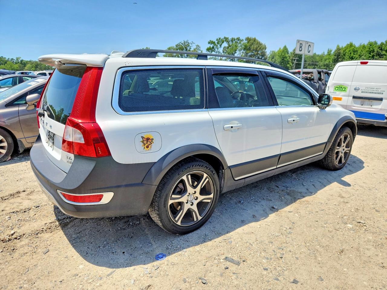 2013 Volvo Xc70 T6 White vin: YV4902BZ9D1155321