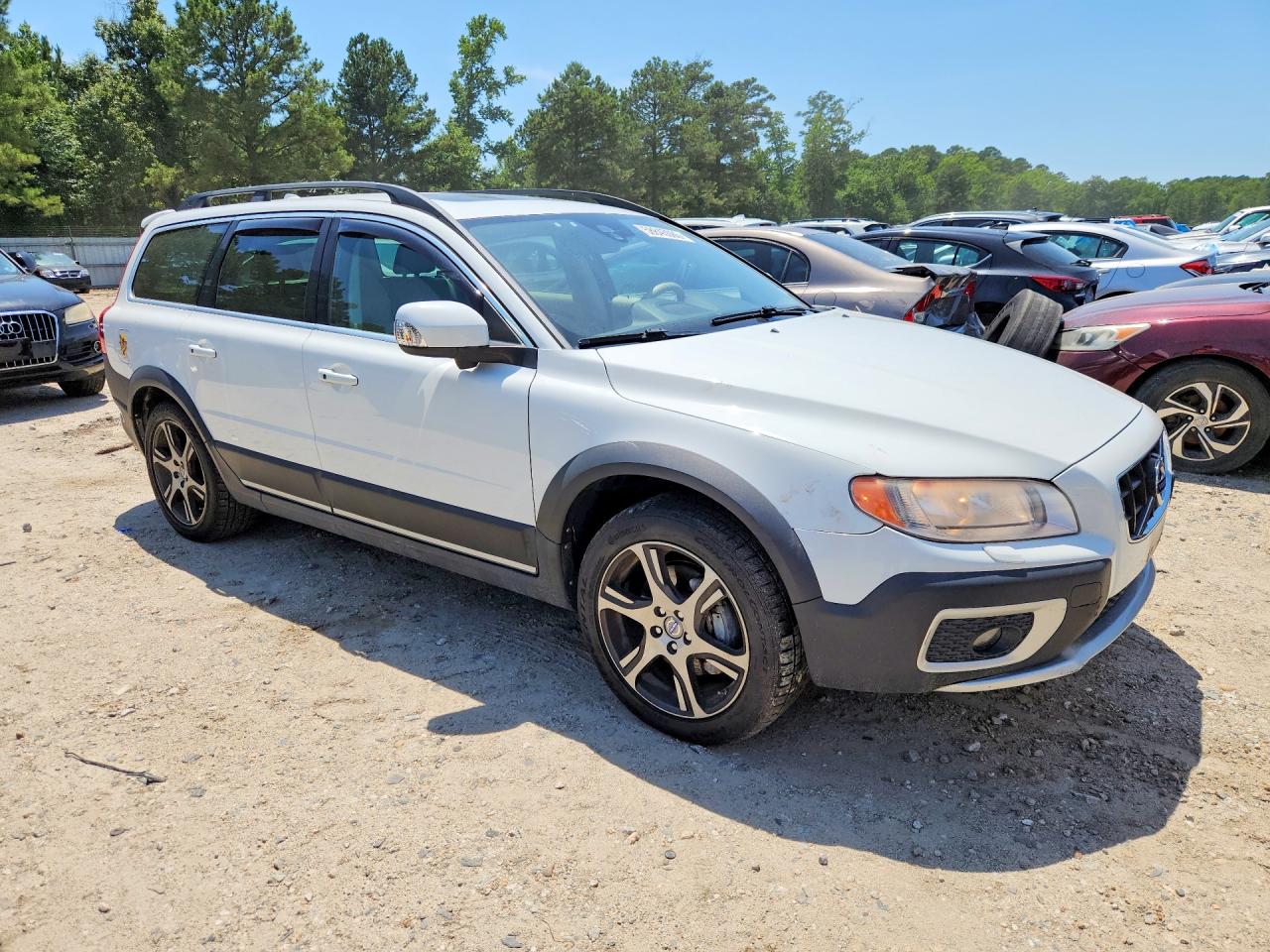 2013 Volvo Xc70 T6 White vin: YV4902BZ9D1155321