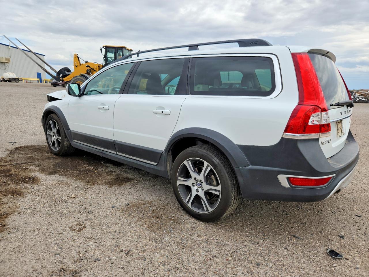 2014 Volvo Xc70 T6 White vin: YV4902BZ9E1185761