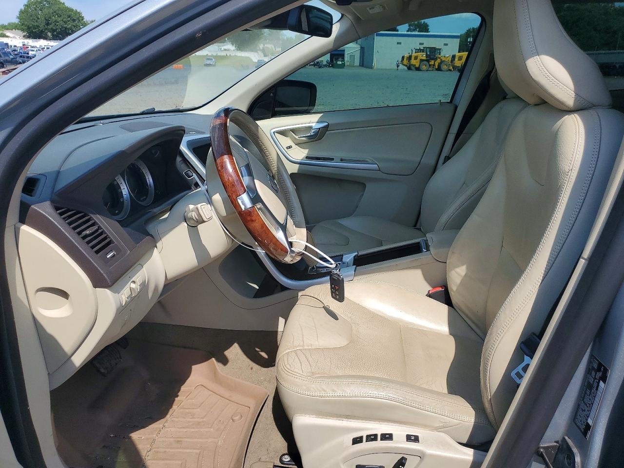 2012 Volvo Xc60 T6 Silver vin: YV4902DZ0C2263039