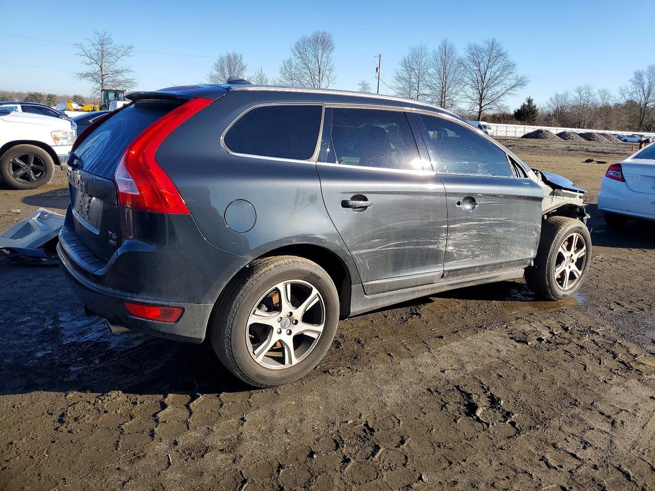 2013 Volvo Xc60 T6 Gray vin: YV4902DZ0D2416746