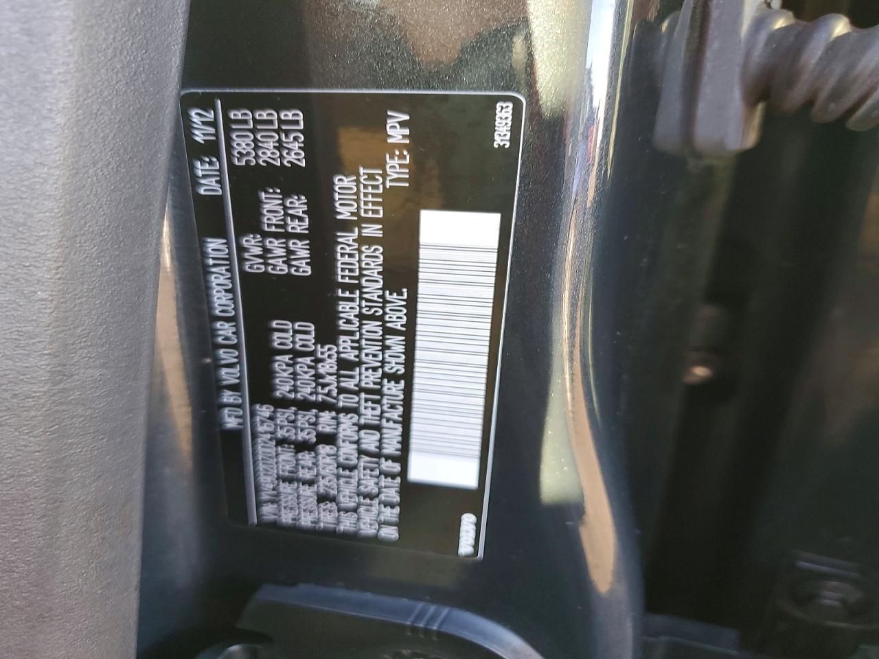 2013 Volvo Xc60 T6 Gray vin: YV4902DZ0D2416746
