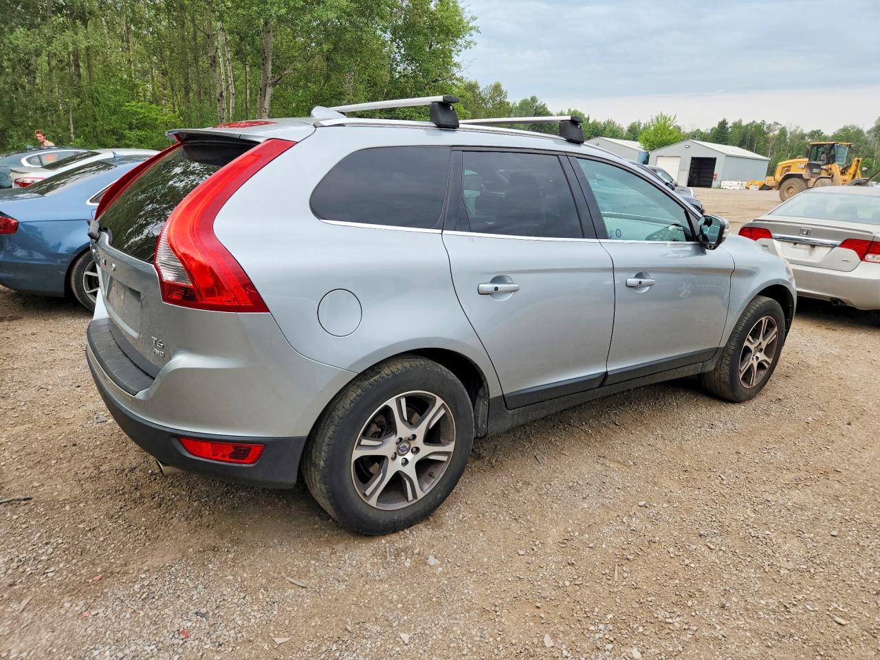 2013 Volvo Xc60 T6 Silver vin: YV4902DZ0D2418867