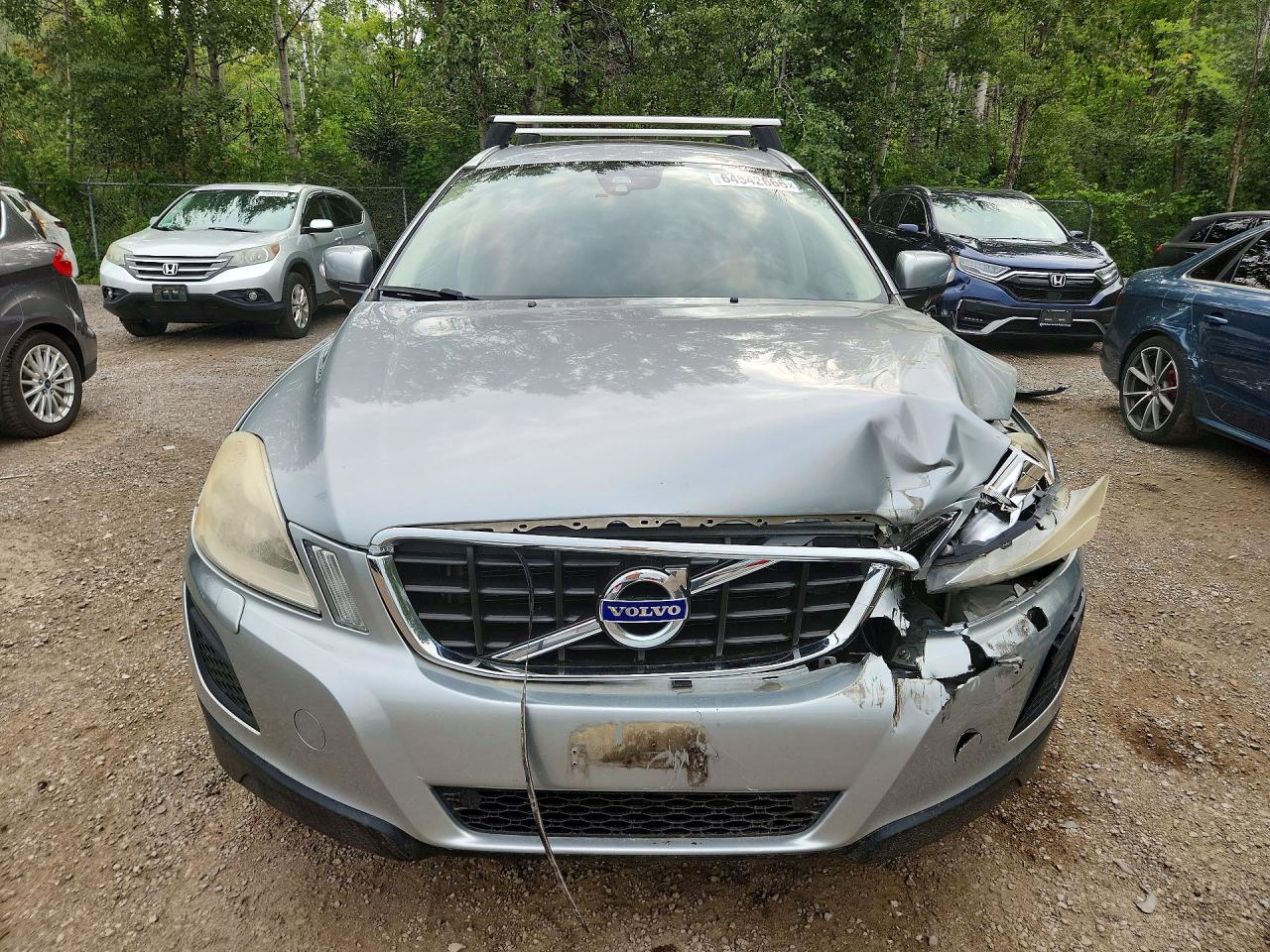 2013 Volvo Xc60 T6 Silver vin: YV4902DZ0D2418867