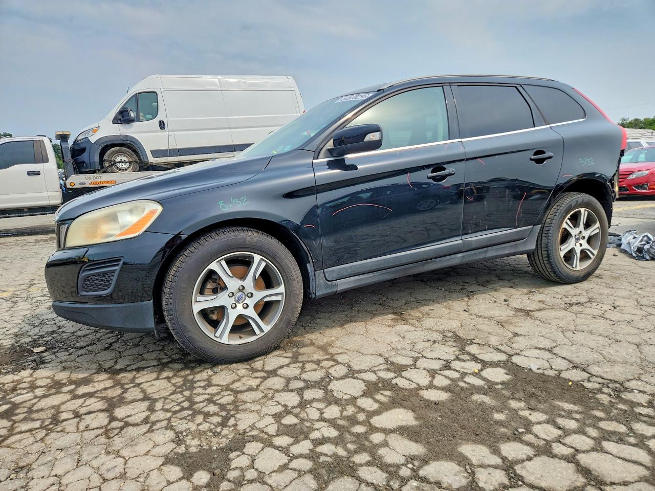 2011 Volvo Xc60 T6 Black vin: YV4902DZ1B2189693