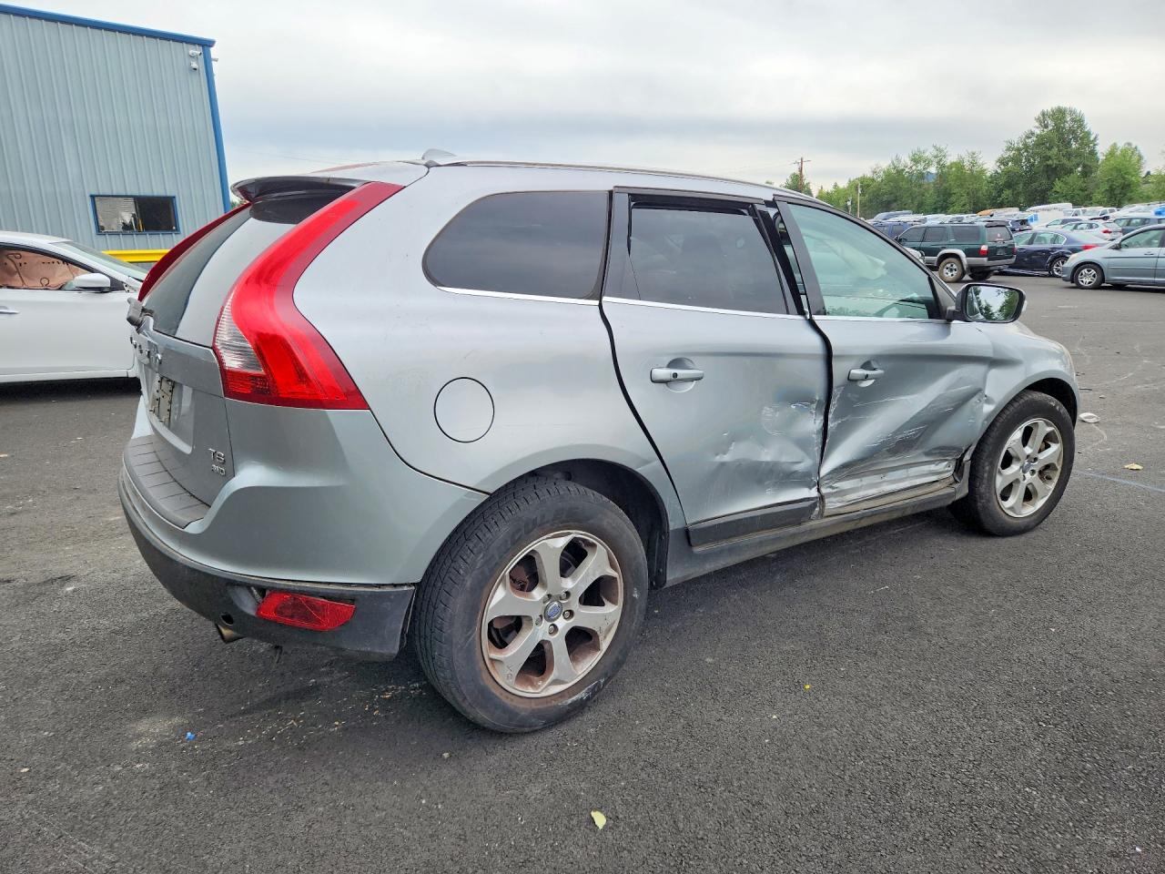2012 Volvo Xc60 T6 Silver vin: YV4902DZ1C2292694