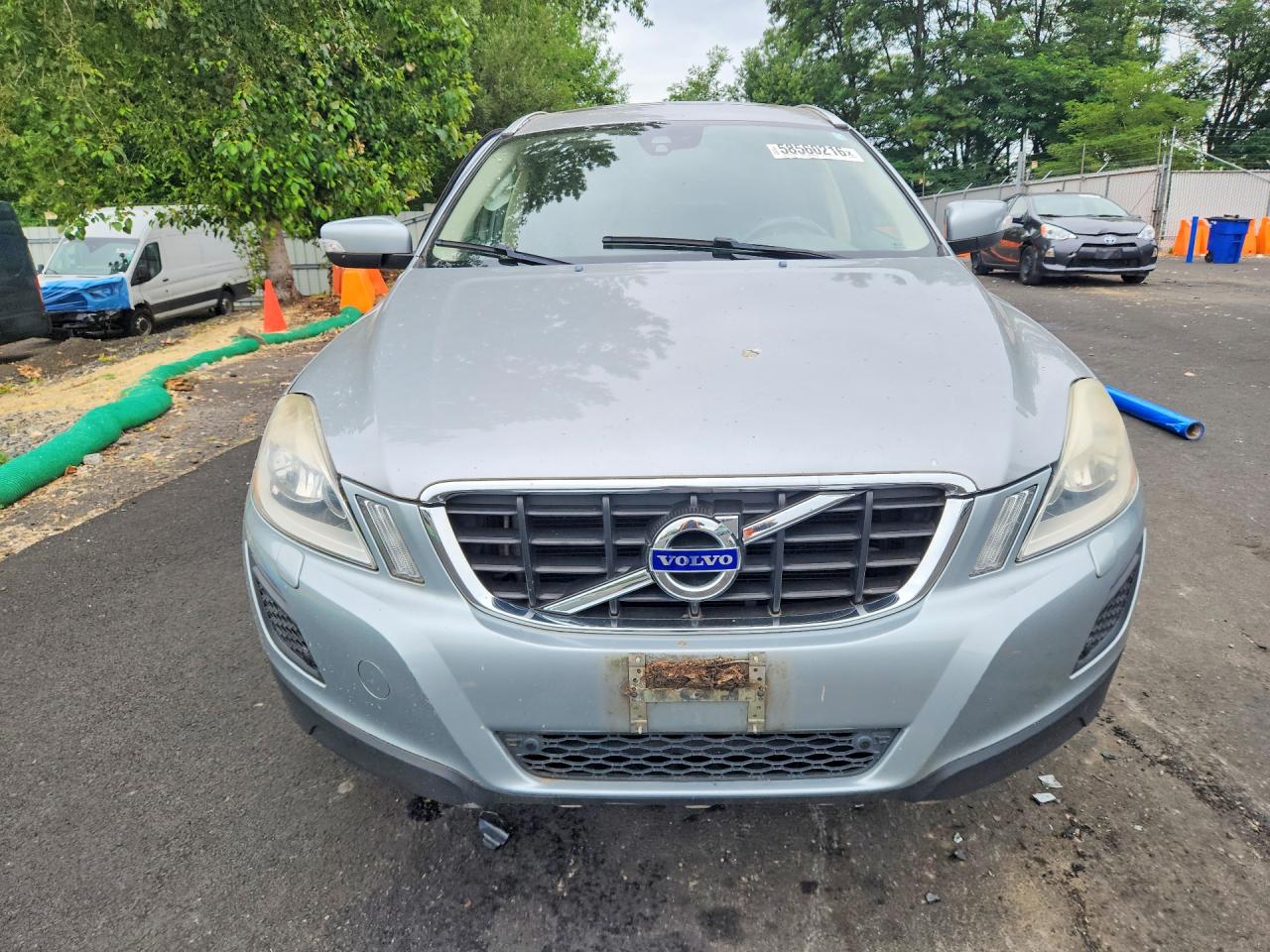 2012 Volvo Xc60 T6 Silver vin: YV4902DZ1C2292694