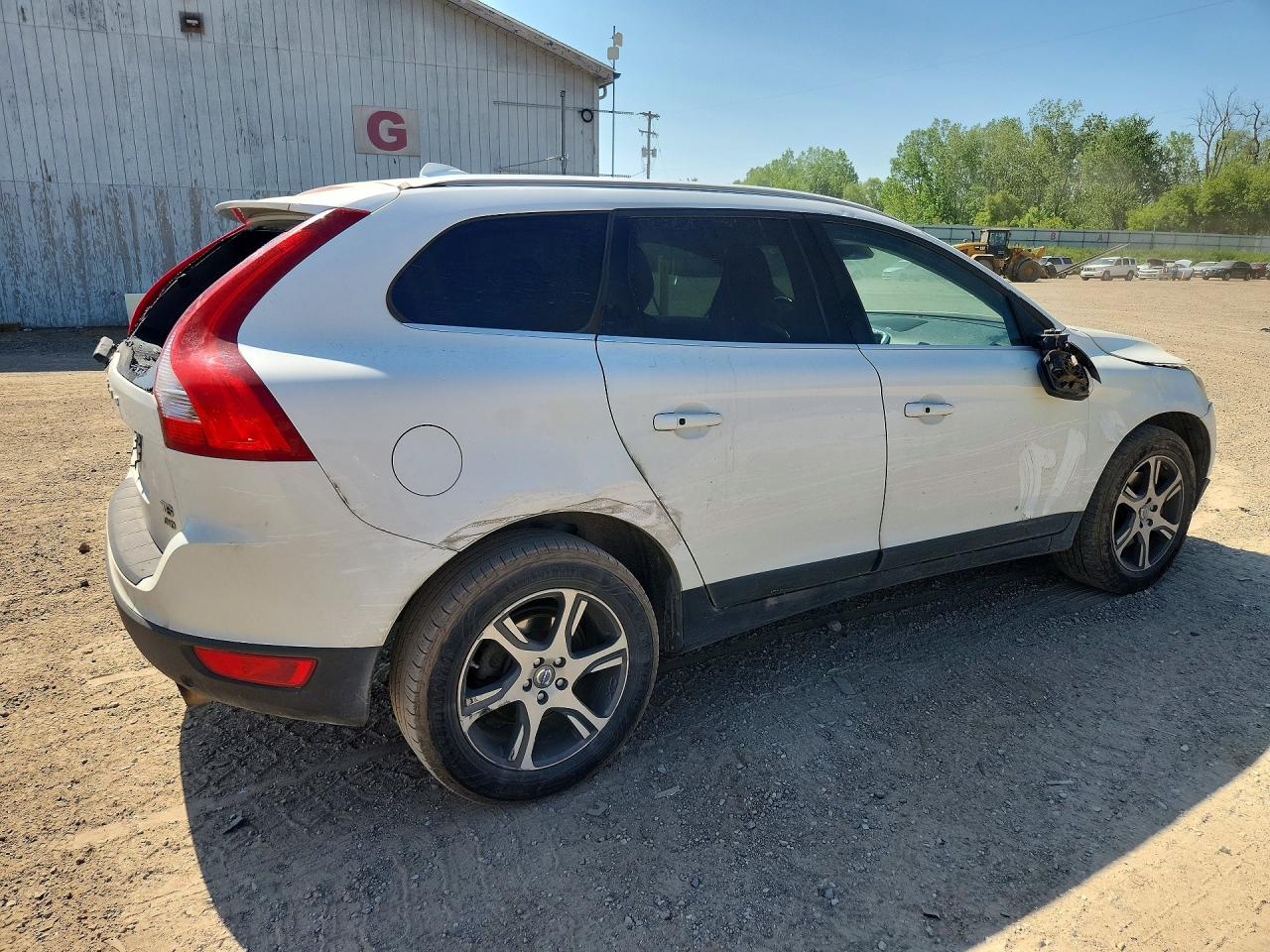 2012 Volvo Xc60 T6 White vin: YV4902DZ1C2341280