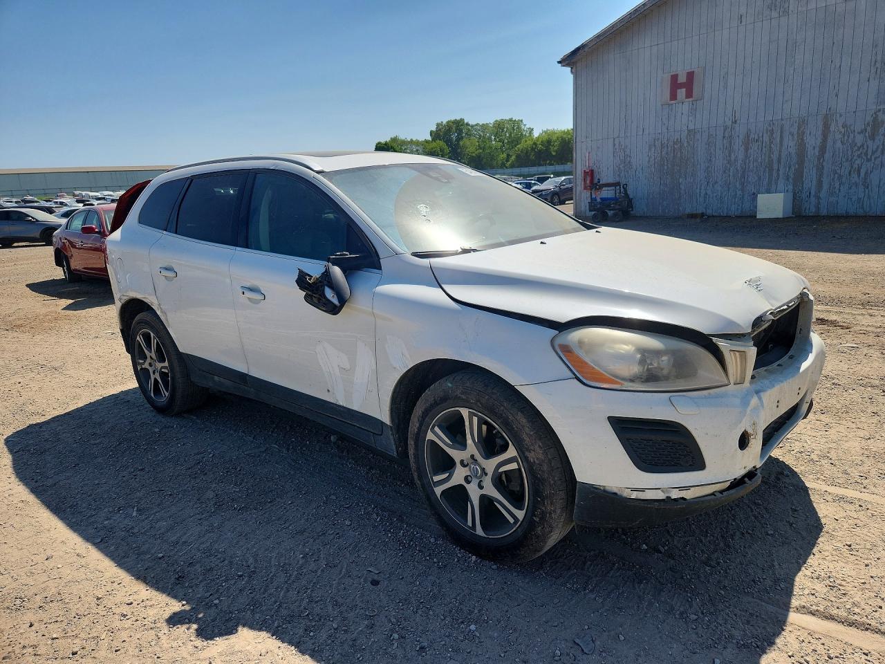 2012 Volvo Xc60 T6 White vin: YV4902DZ1C2341280