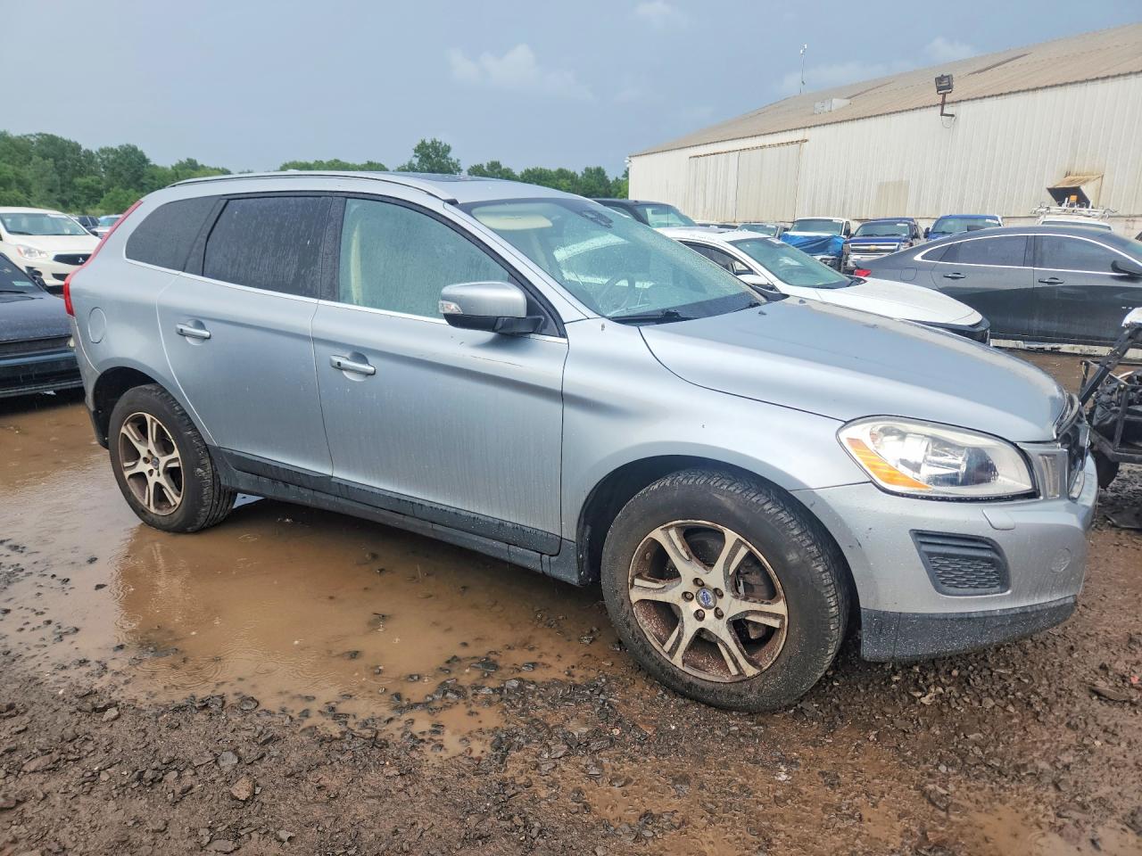 2013 Volvo Xc60 T6 Silver vin: YV4902DZ1D2401379
