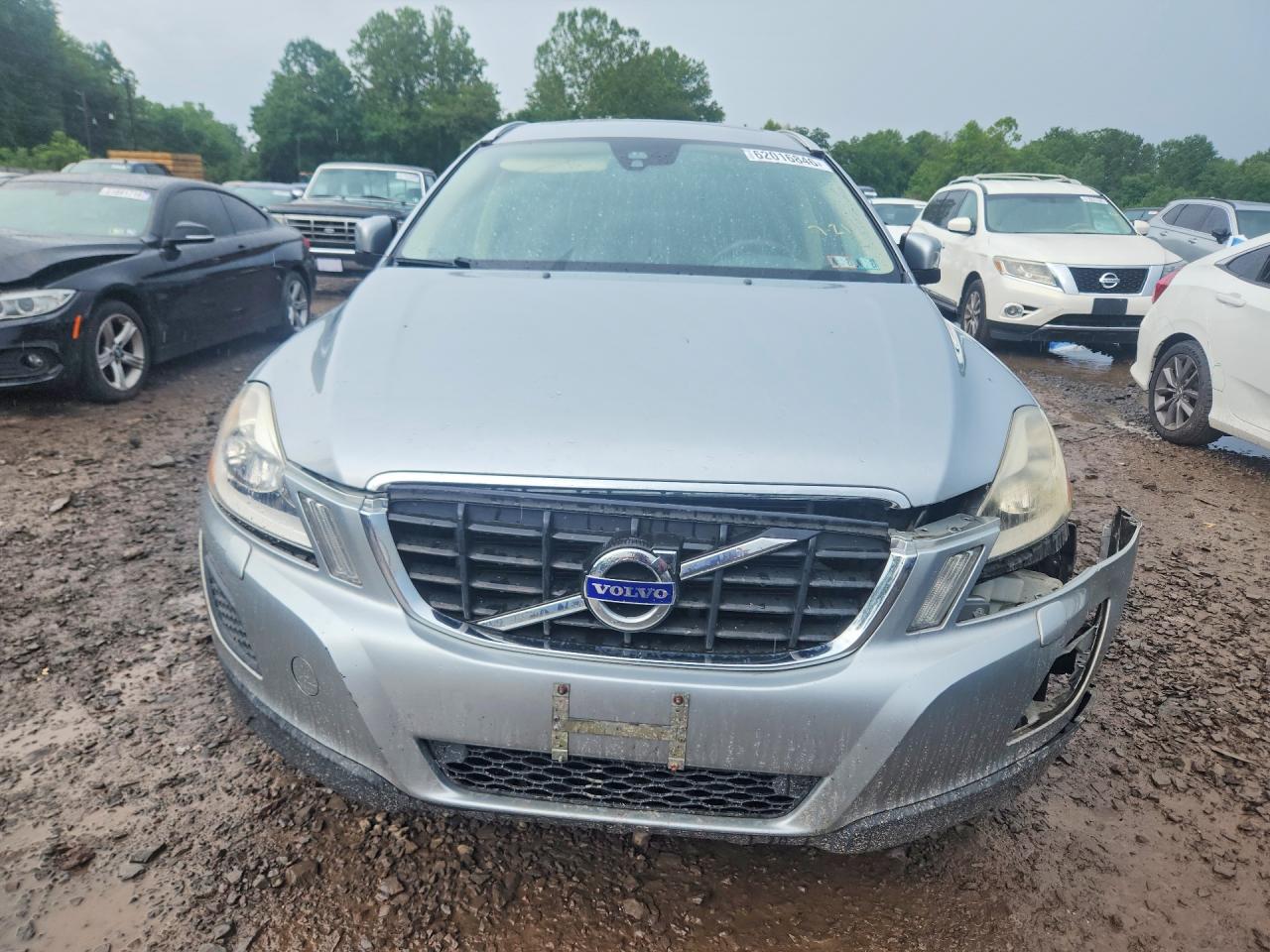 2013 Volvo Xc60 T6 Silver vin: YV4902DZ1D2401379