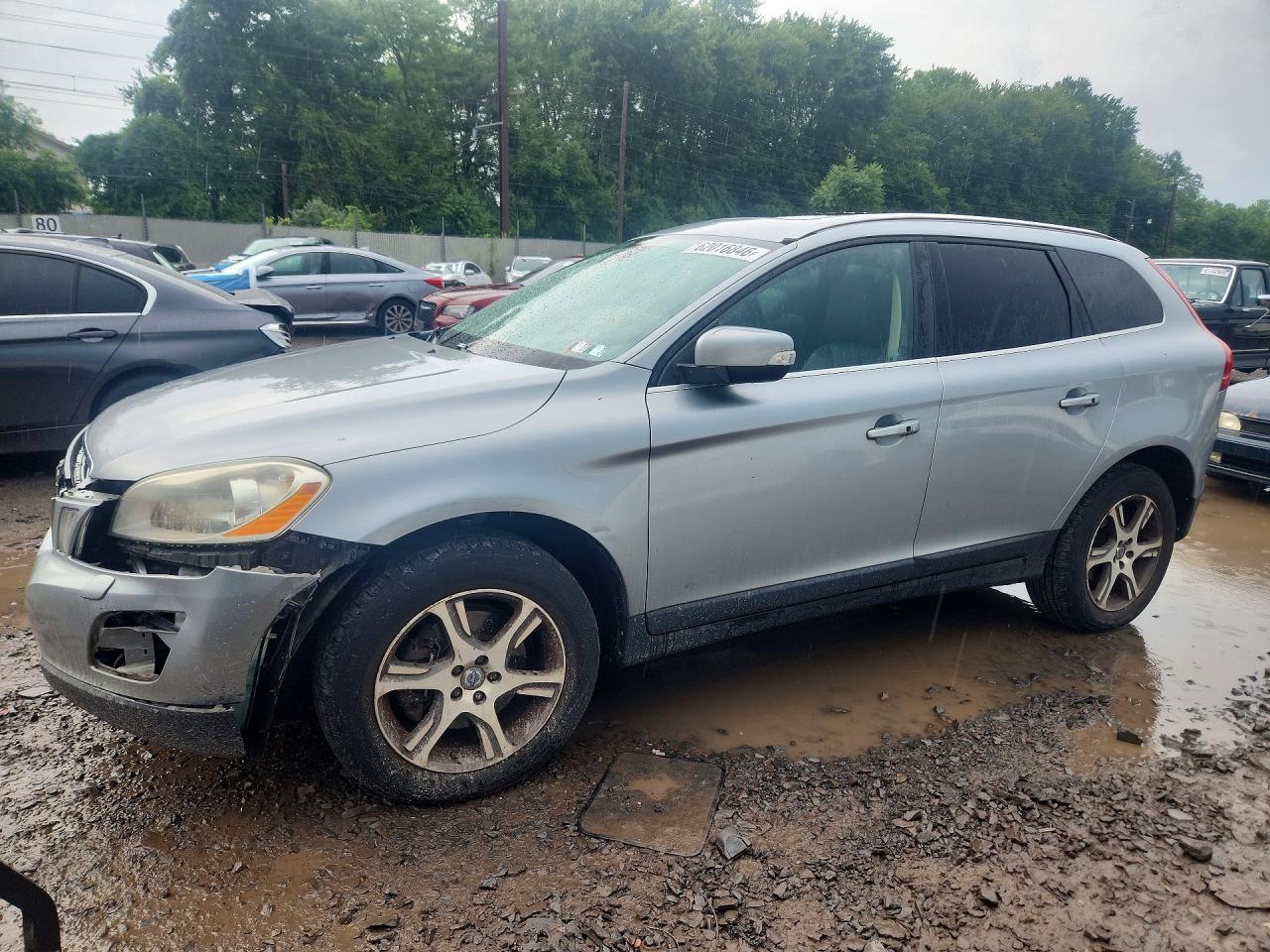 2013 Volvo Xc60 T6 Silver vin: YV4902DZ1D2401379