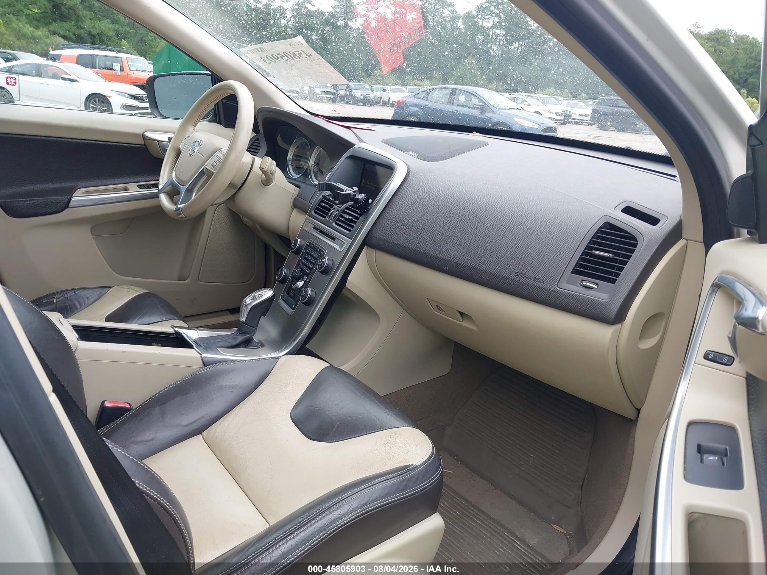 2013 Volvo Xc60 T6/t6 Platinum/t6 Premier Plus/t6 R-design/t6 R-design Platinum/t6 R-design Premier Plus Gray vin: YV4902DZ1D2426623