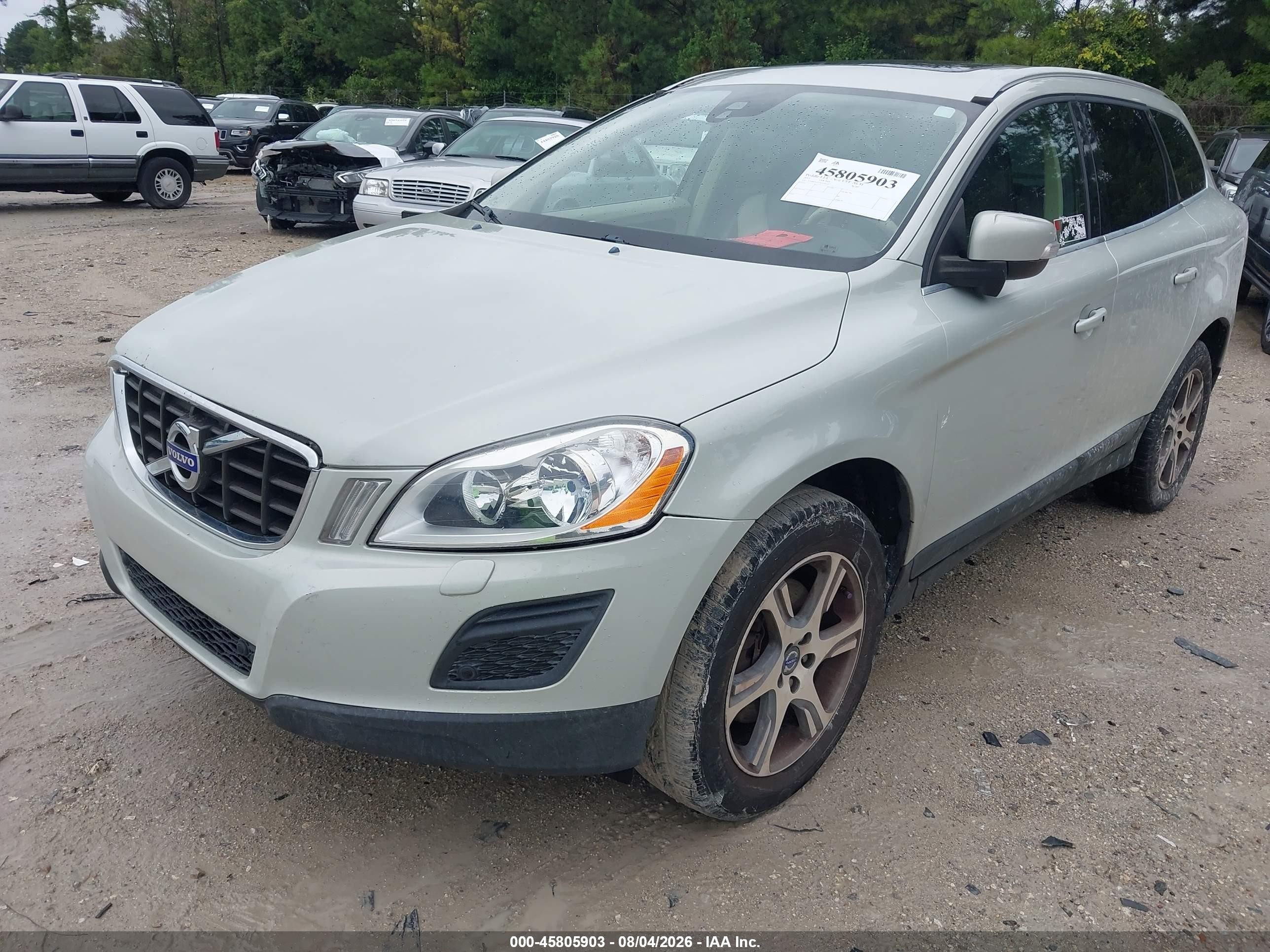 2013 Volvo Xc60 T6/t6 Platinum/t6 Premier Plus/t6 R-design/t6 R-design Platinum/t6 R-design Premier Plus Gray vin: YV4902DZ1D2426623