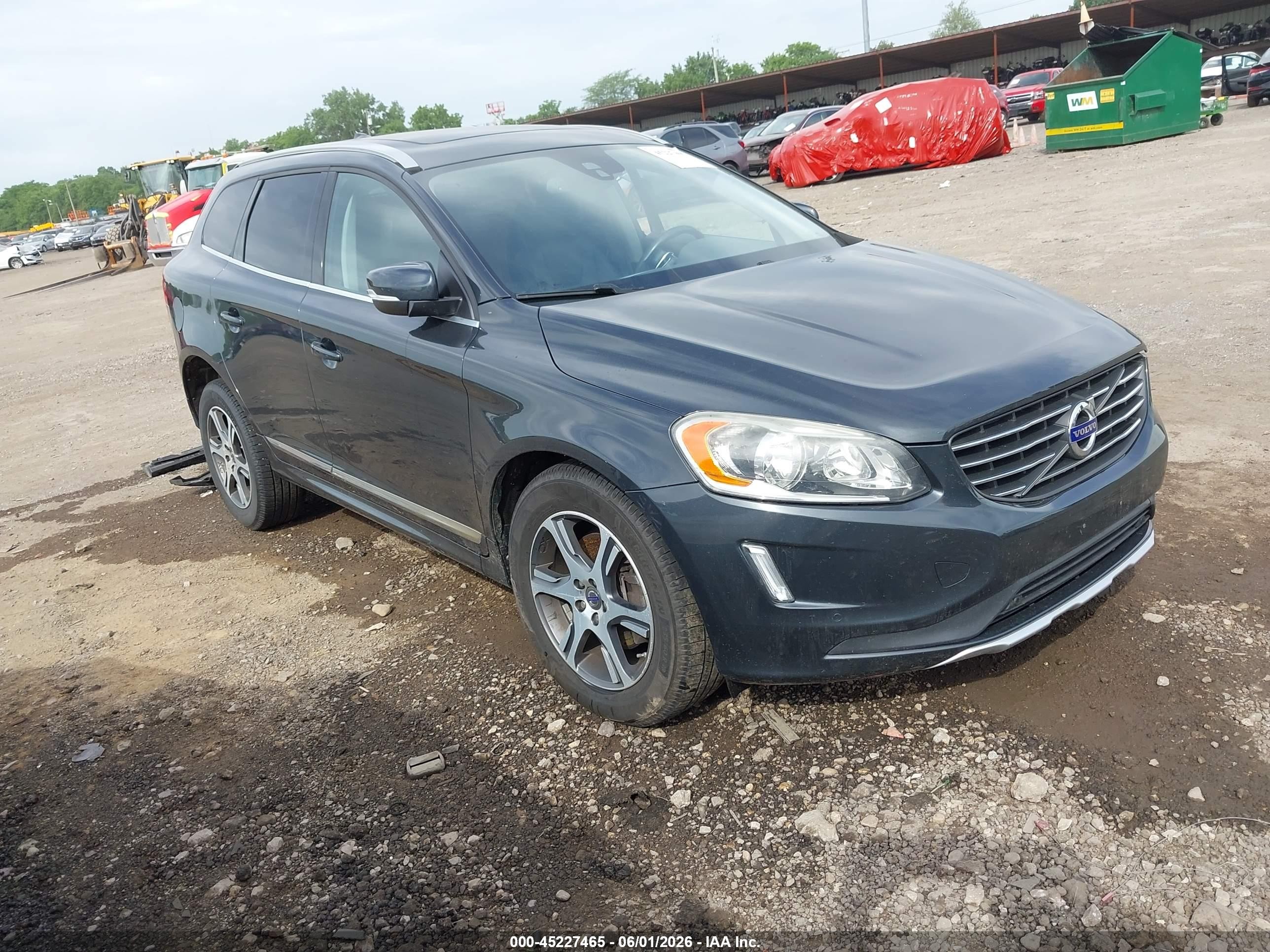 2014 Volvo Xc60 T6 R-design Platinum Black vin: YV4902DZ1E2535343