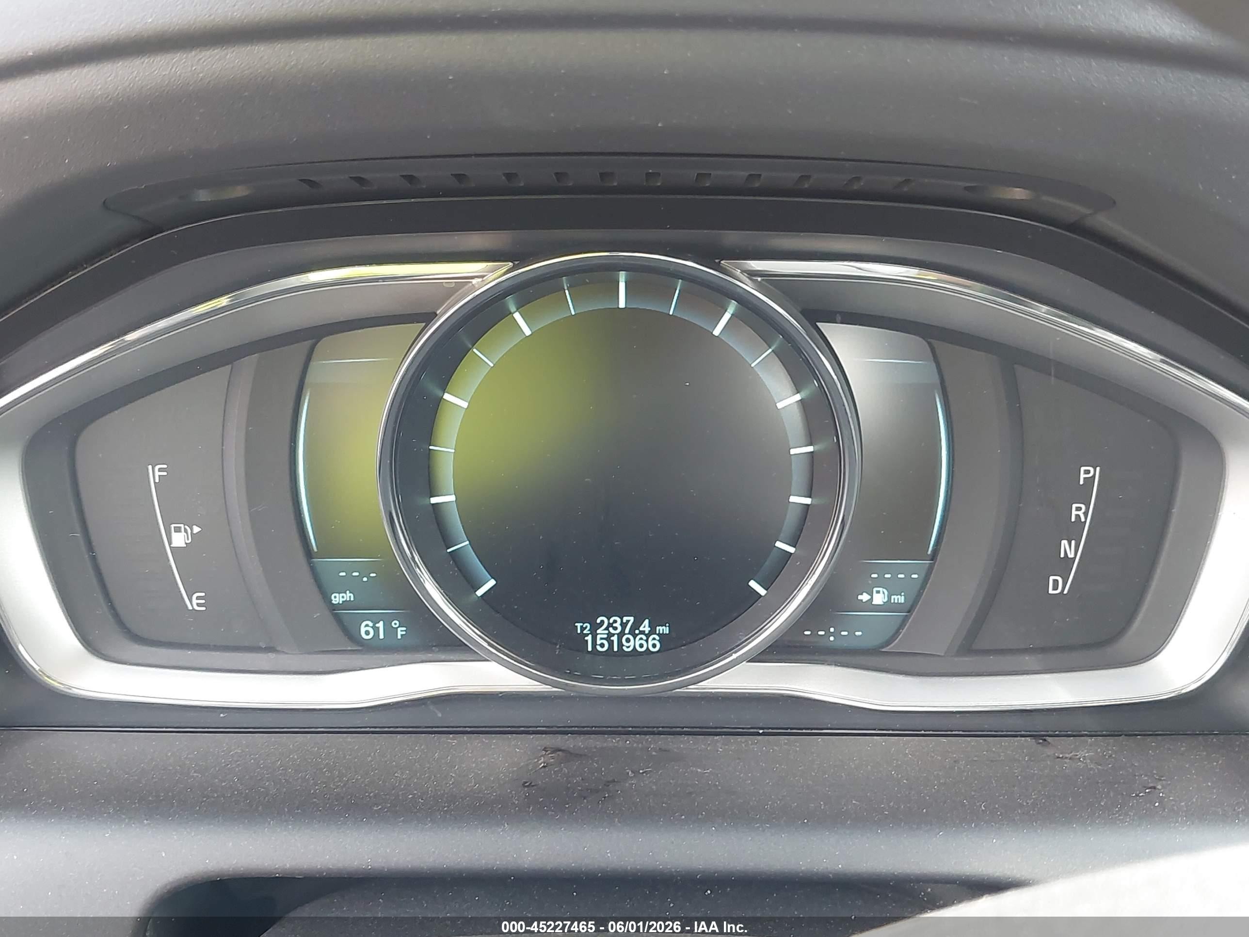 2014 Volvo Xc60 T6 R-design Platinum Black vin: YV4902DZ1E2535343