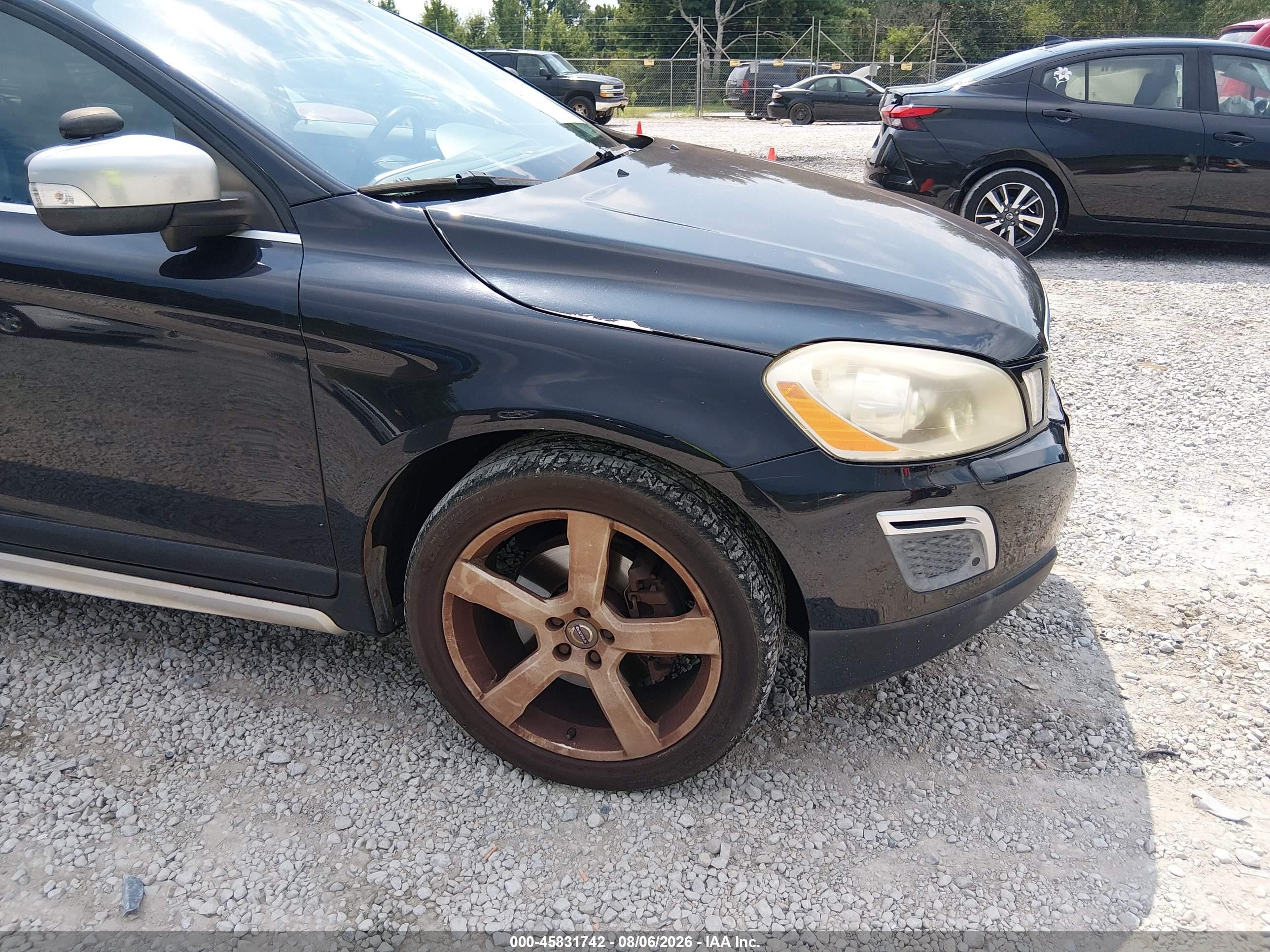 2011 Volvo Xc60 T6/t6 R-design Черный vin: YV4902DZ2B2223592