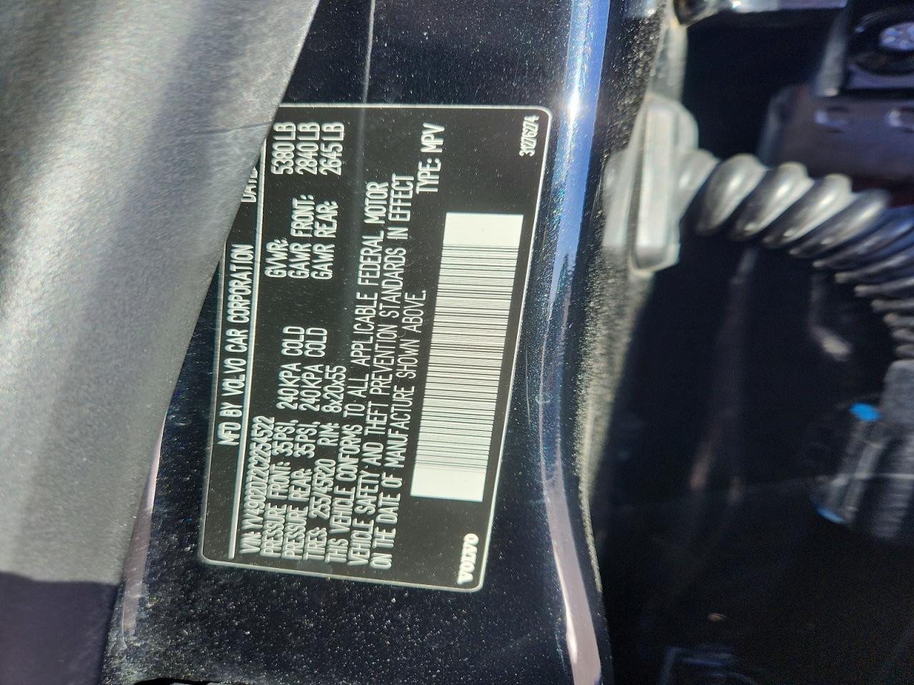 2012 Volvo Xc60 T6 Black vin: YV4902DZ2C2254522