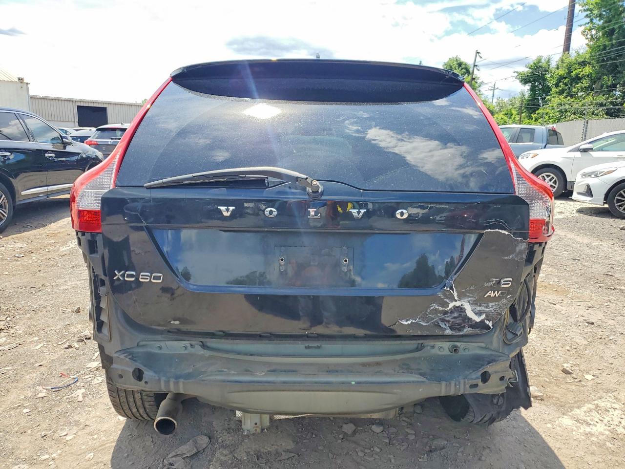 2012 Volvo Xc60 T6 Black vin: YV4902DZ2C2296513