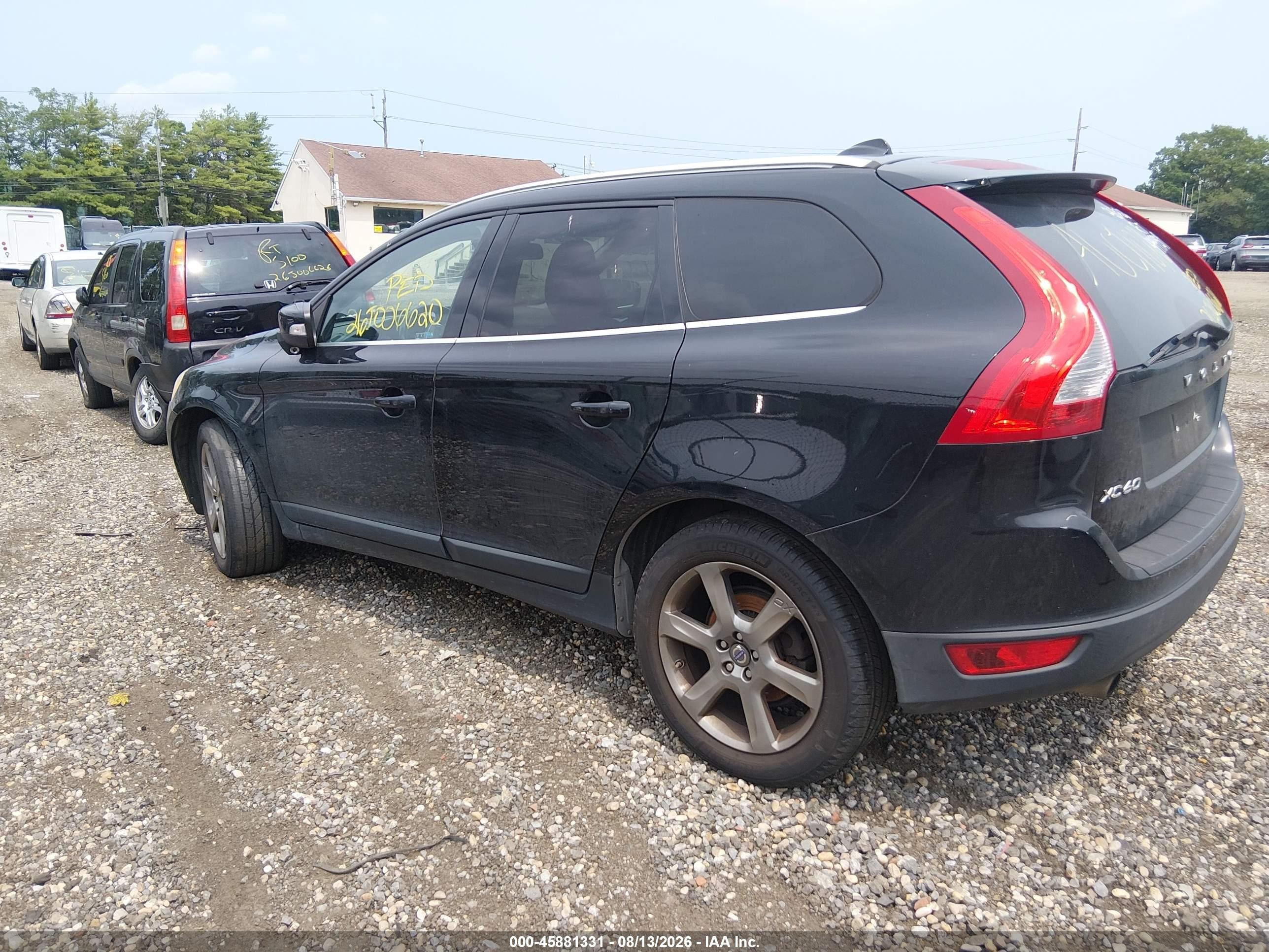 2013 Volvo Xc60 T6 Black vin: YV4902DZ2D2368828