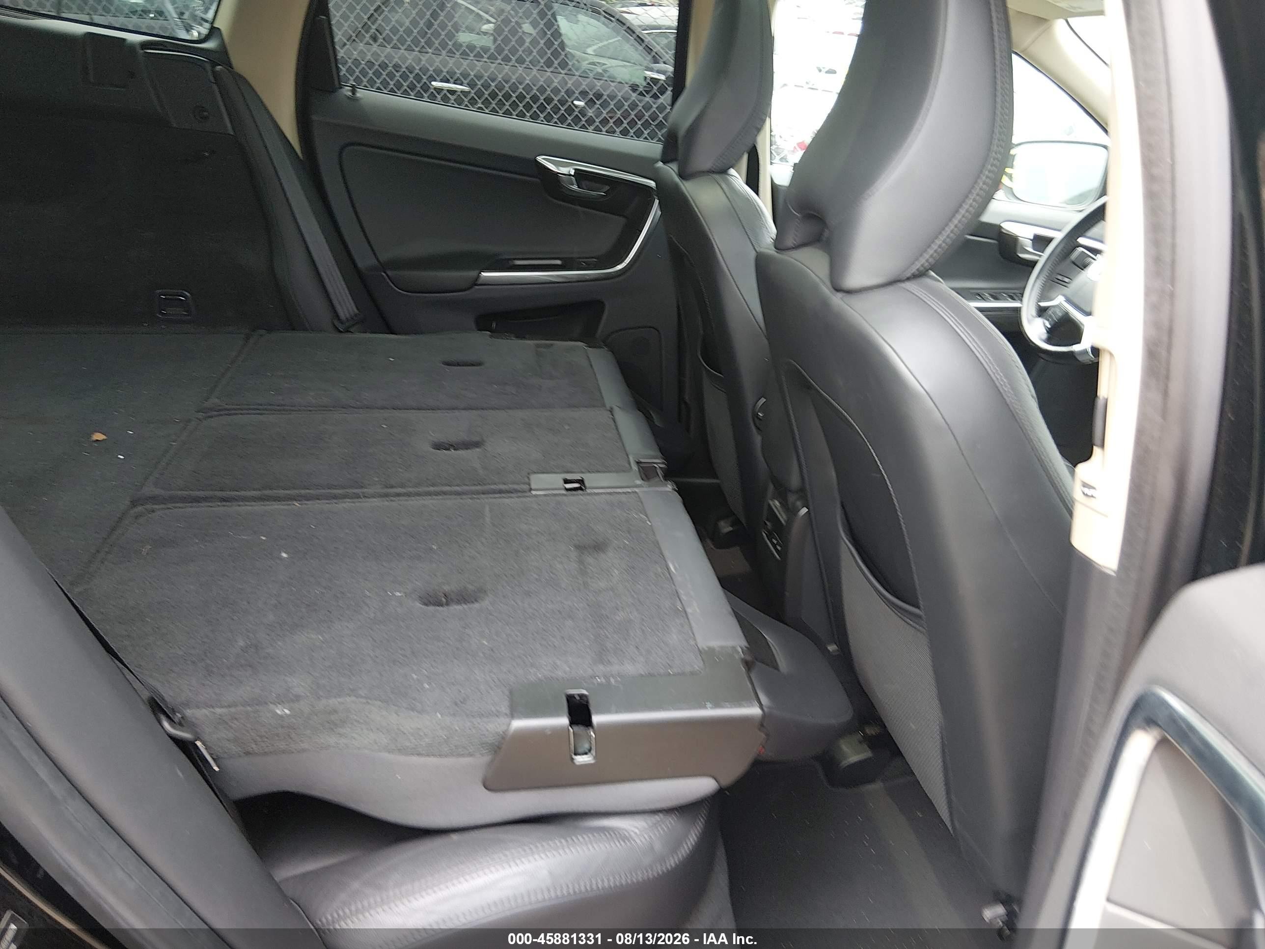 2013 Volvo Xc60 T6 Black vin: YV4902DZ2D2368828