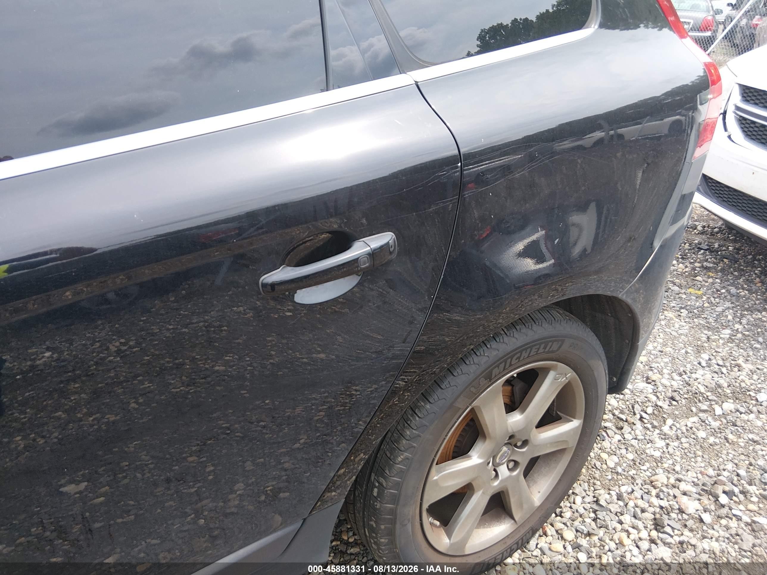 2013 Volvo Xc60 T6 Black vin: YV4902DZ2D2368828