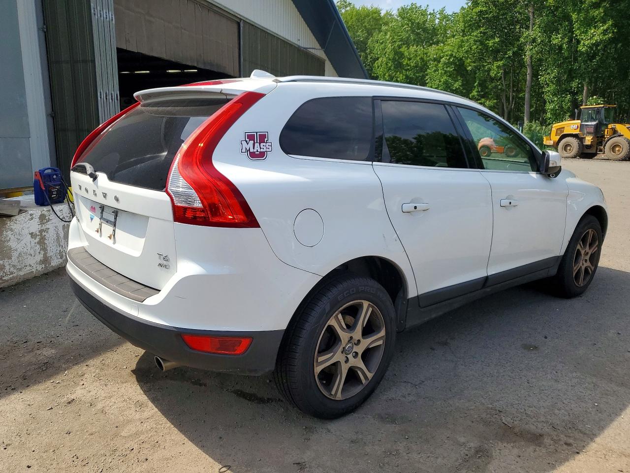 2013 Volvo Xc60 T6 White vin: YV4902DZ2D2439221