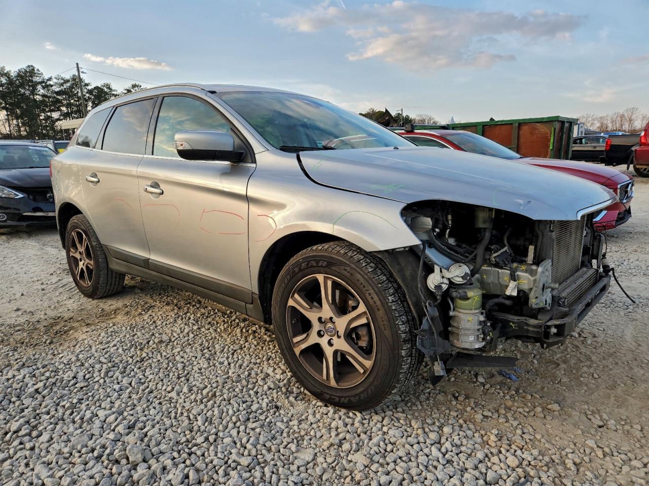 2013 Volvo Xc60 T6 Silver vin: YV4902DZ2D2448369