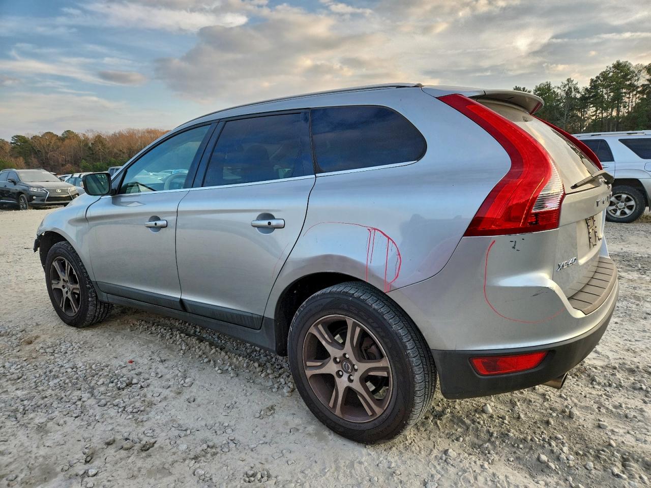 2013 Volvo Xc60 T6 Silver vin: YV4902DZ2D2448369