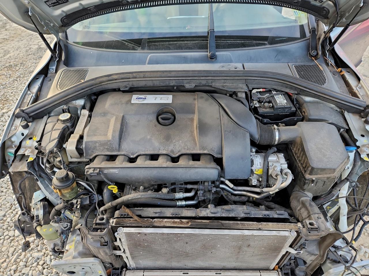 2013 Volvo Xc60 T6 Silver vin: YV4902DZ2D2448369