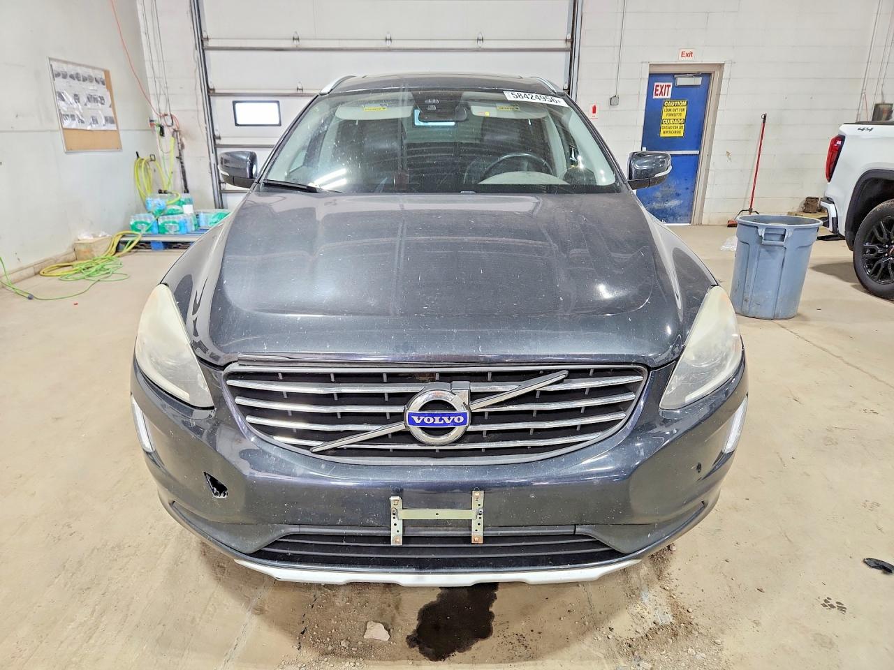 2014 Volvo Xc60 T6 Charcoal vin: YV4902DZ2E2502724