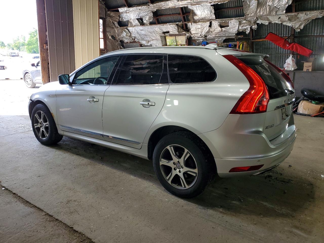 2014 Volvo Xc60 T6 Silver vin: YV4902DZ2E2531172