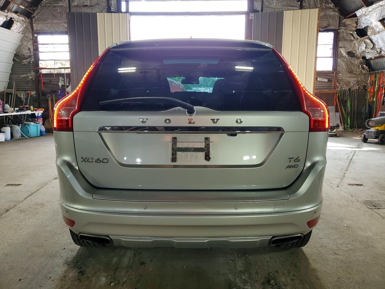 2014 Volvo Xc60 T6 Silver vin: YV4902DZ2E2531172