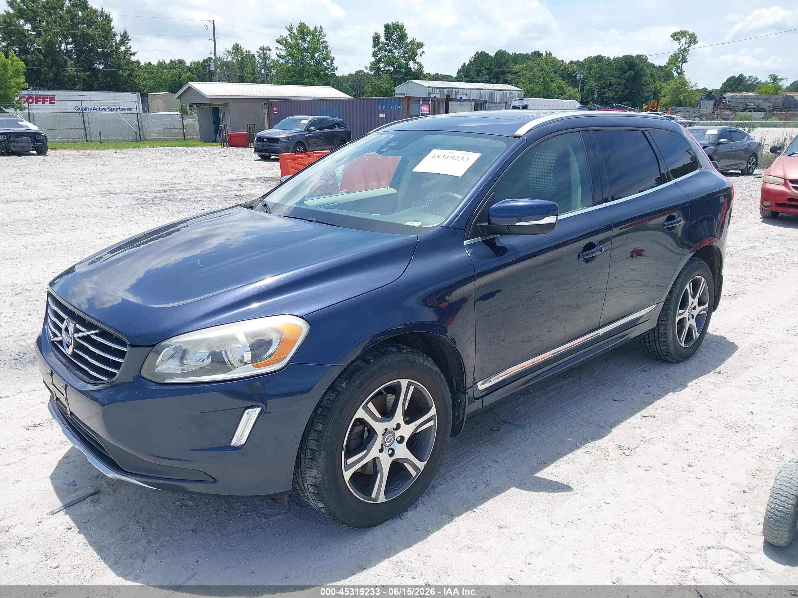 2014 Volvo Xc60 T6 Platinum Blue vin: YV4902DZ2E2550918