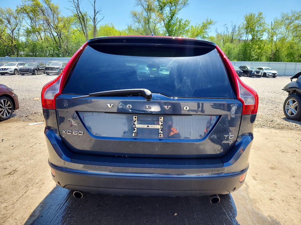 2011 Volvo Xc60 T6 Blue vin: YV4902DZ3B2175116