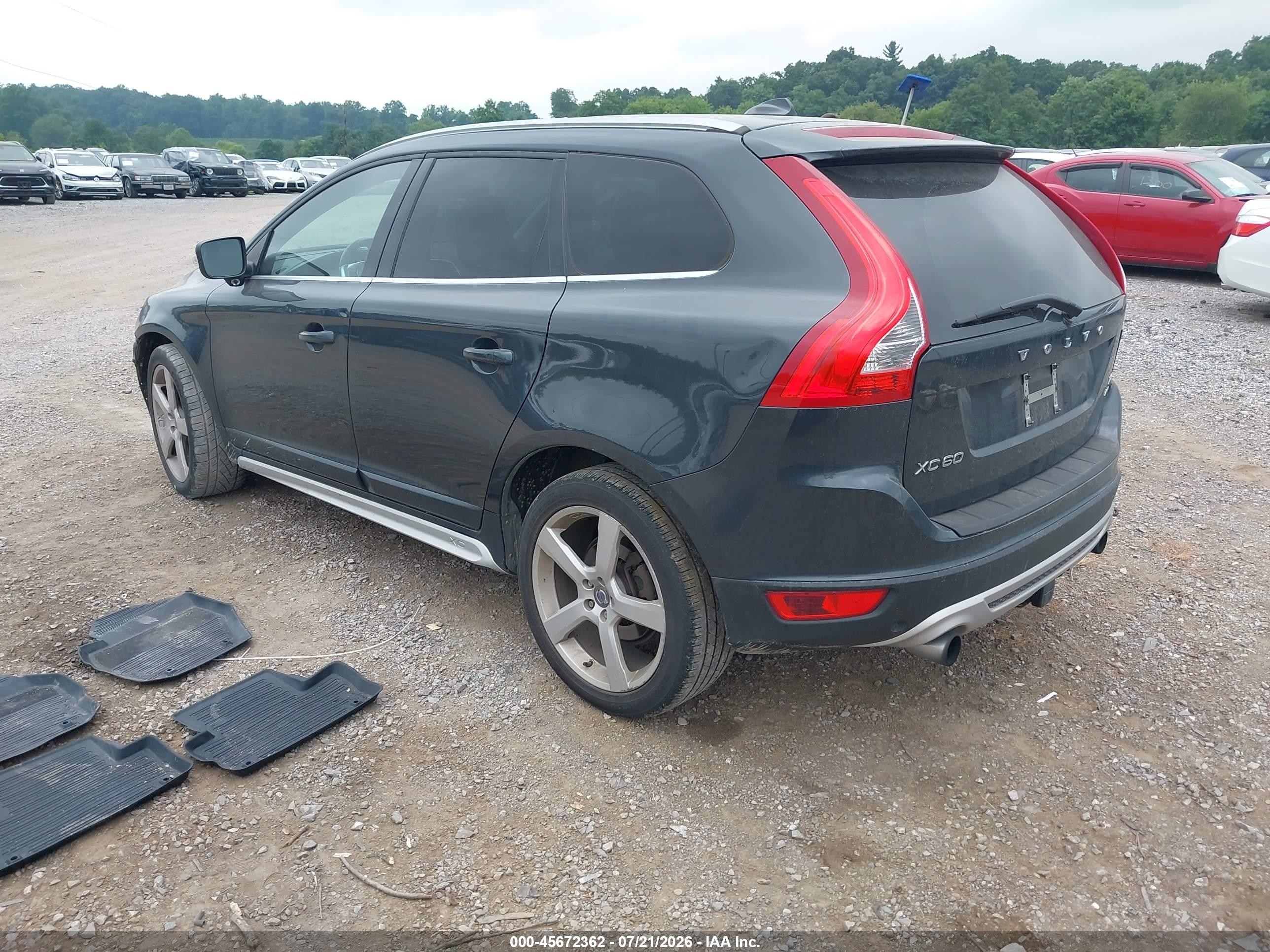 2012 Volvo Xc60 T6 Premier Plus Gray vin: YV4902DZ3C2269580