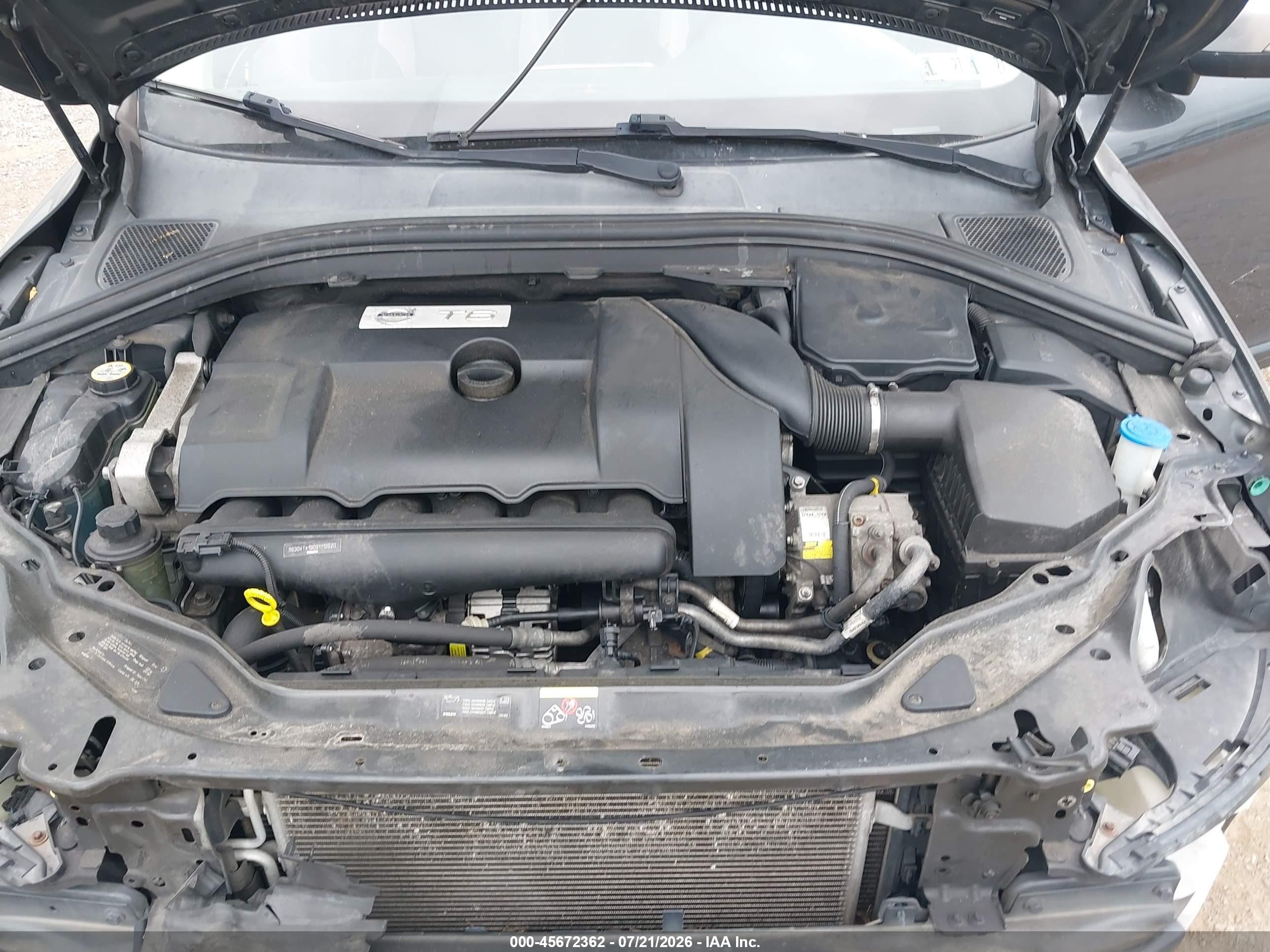 2012 Volvo Xc60 T6 Premier Plus Gray vin: YV4902DZ3C2269580