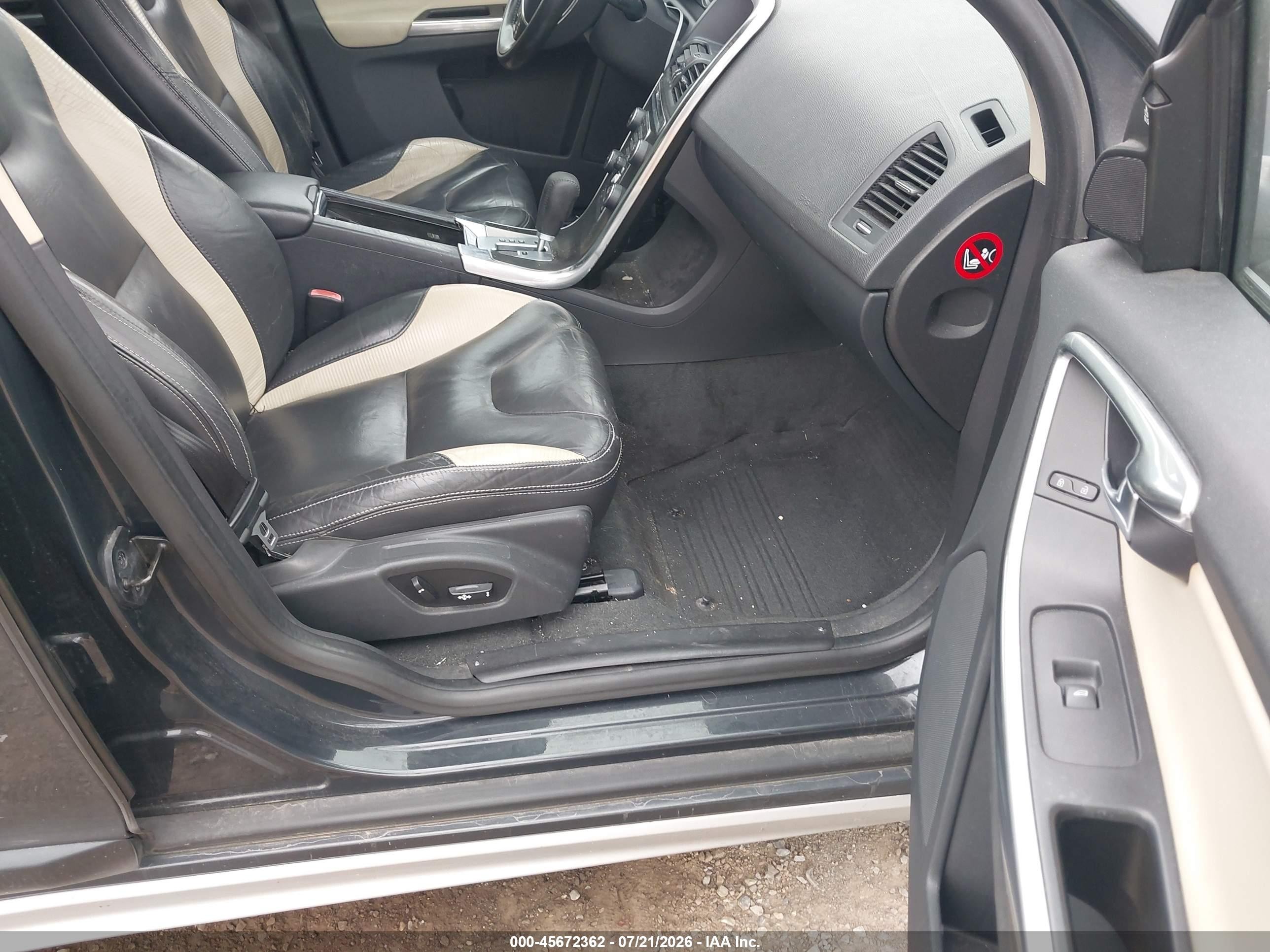 2012 Volvo Xc60 T6 Premier Plus Gray vin: YV4902DZ3C2269580